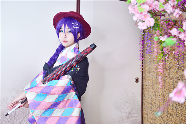 芷玖冉LoveLive东条希大正浪漫Cosplay6