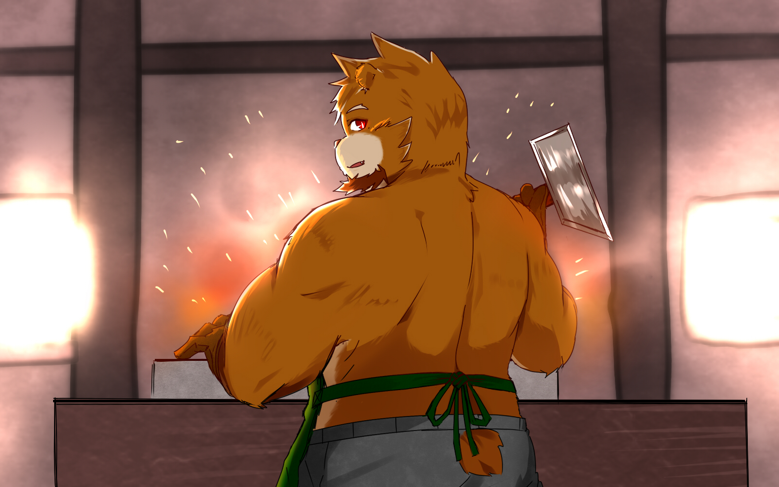 兽人##furry##灶火熊太#今天直播的图[doge]浏览:490收藏:0支持:9