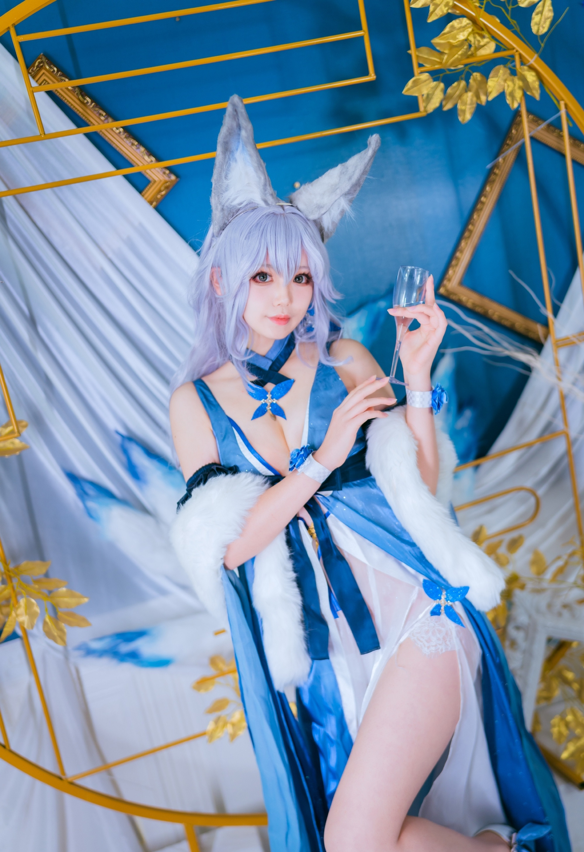 安缇兔碧蓝航线信浓胧月十夜cosplay1