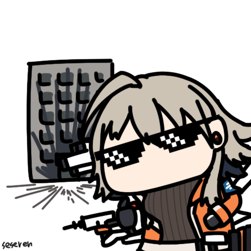 如果不想上班的话梅尔帮你啊. #明日方舟##手绘表情包#浏览:4.