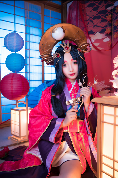 筱逆阴阳师辉夜姬Cosplay2