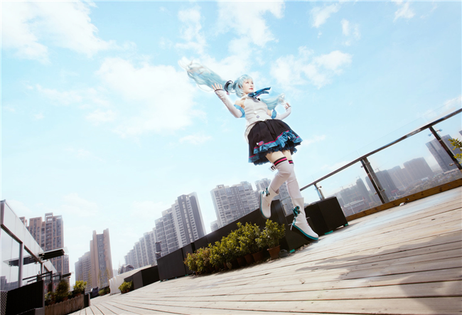 咸鱼晰子Vsinger初音未来Cosplay6