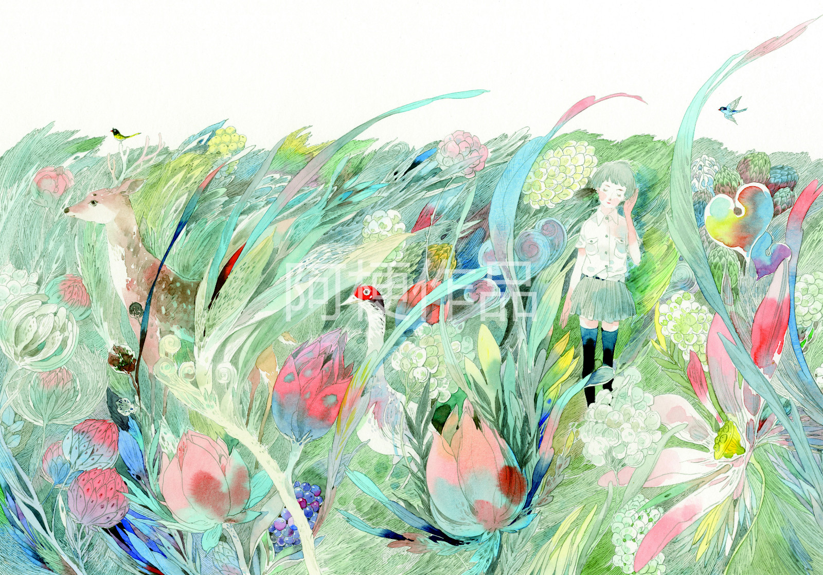 8月24日晚7点插画大神阿梗直播公开课