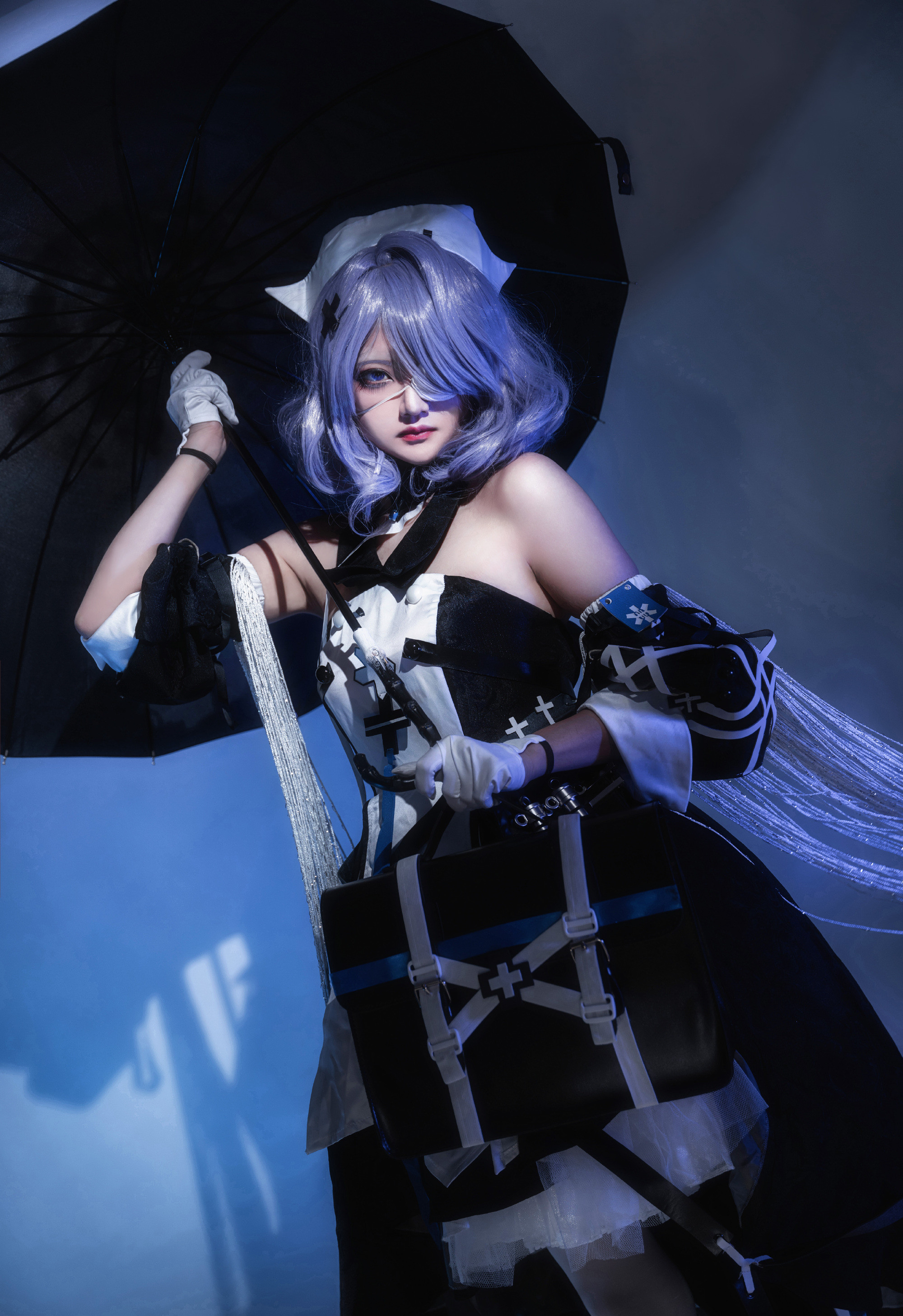 柚柚子__Yukko明日方舟絮雨cosplay1