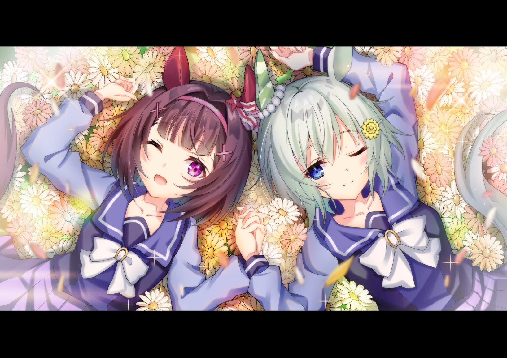 赛马娘# 西野花 & 星云天空  twi → 3tenki9浏览:1.