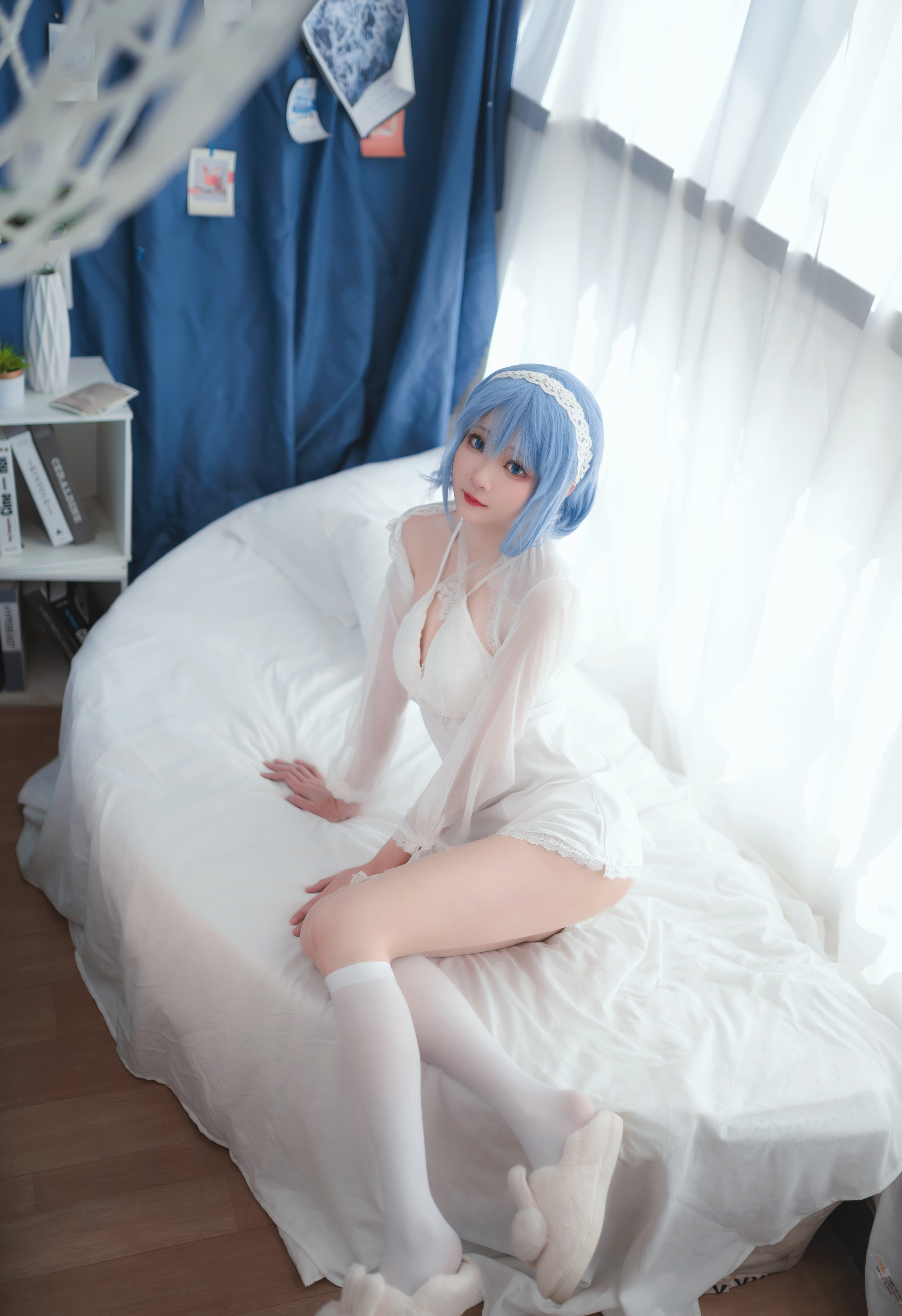 艾瑞碧蓝航线恰巴耶夫白骑兵的假日cosplay1