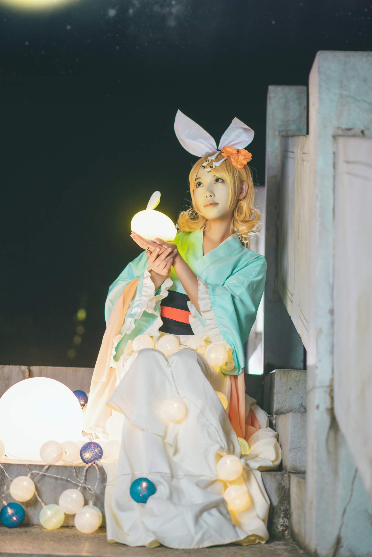 嘉霁VOCALOID镜音铃COSPLAY4