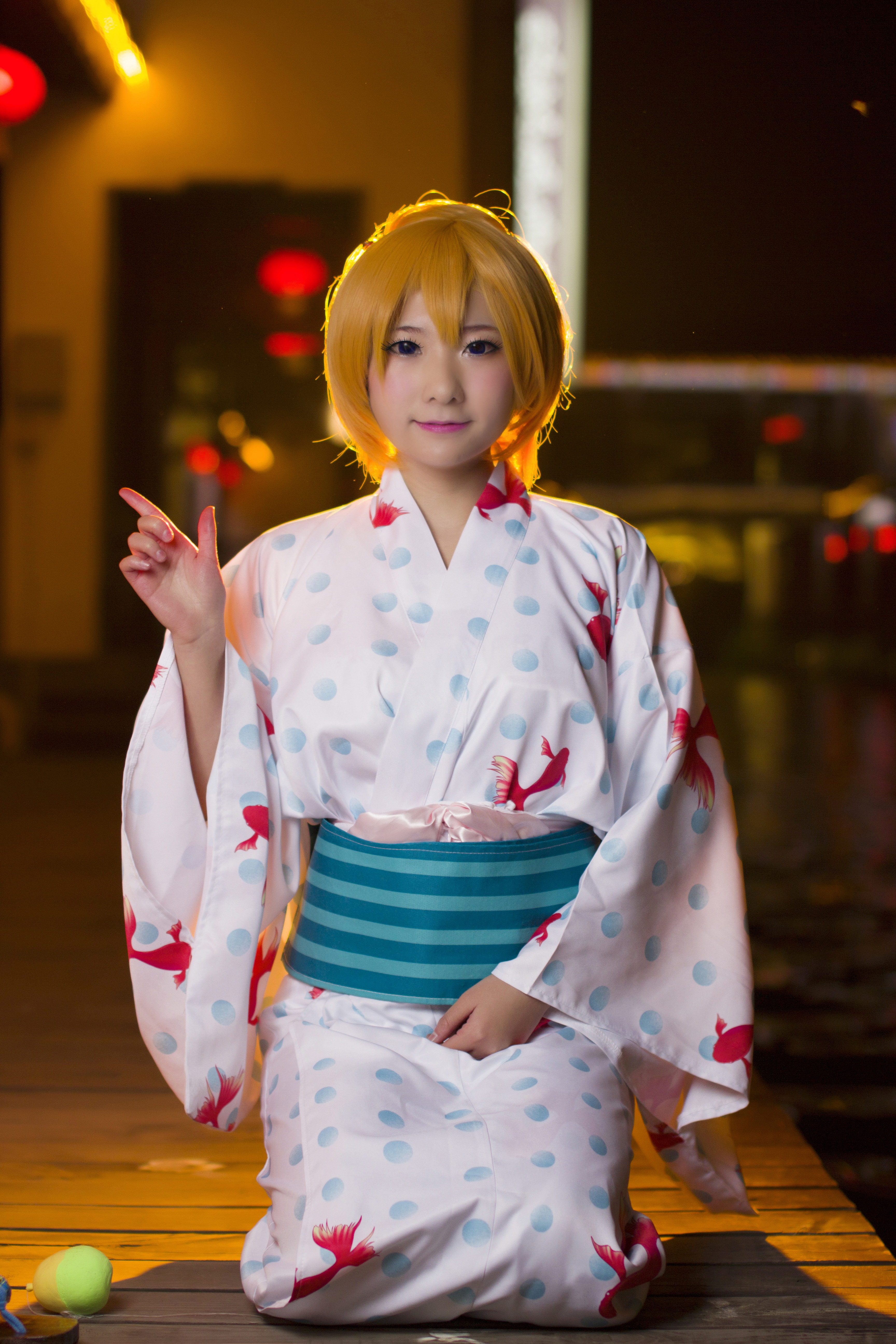 love live高坂穗乃果未觉醒浴衣