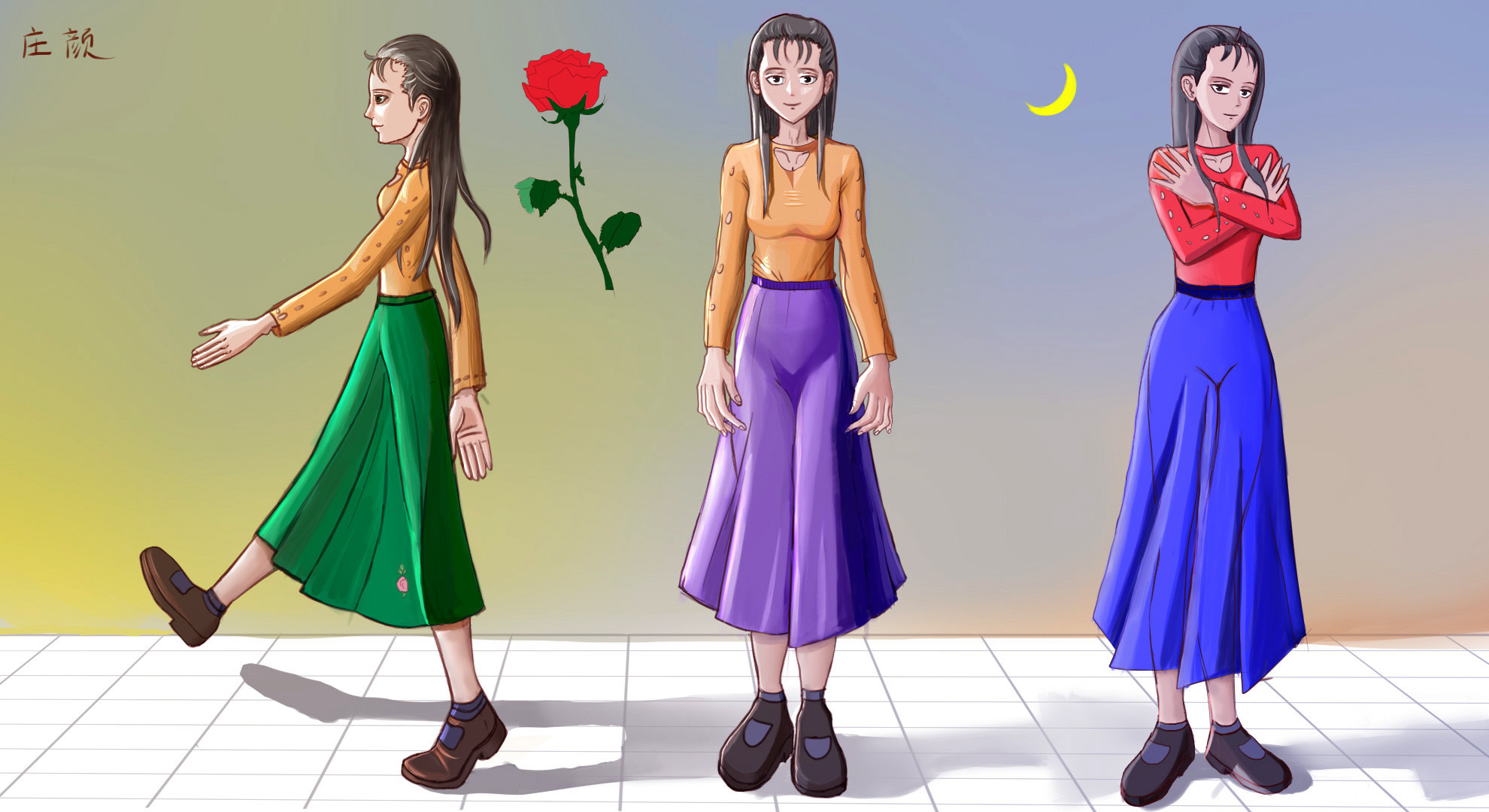 庄颜三视图 _ 琴岛学院 _ 哔哩哔哩相簿