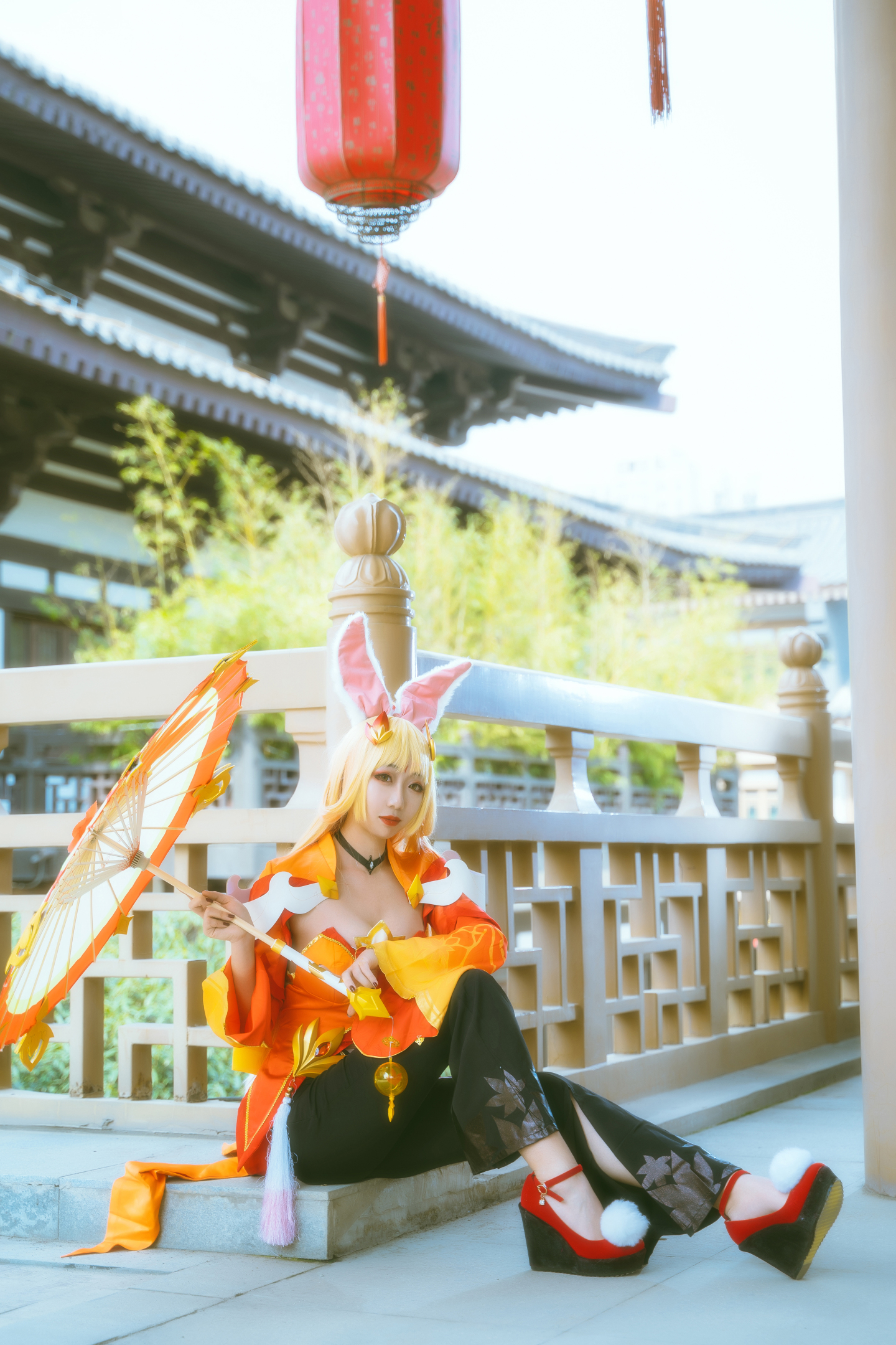 暗翼王者荣耀阿离cosplay2