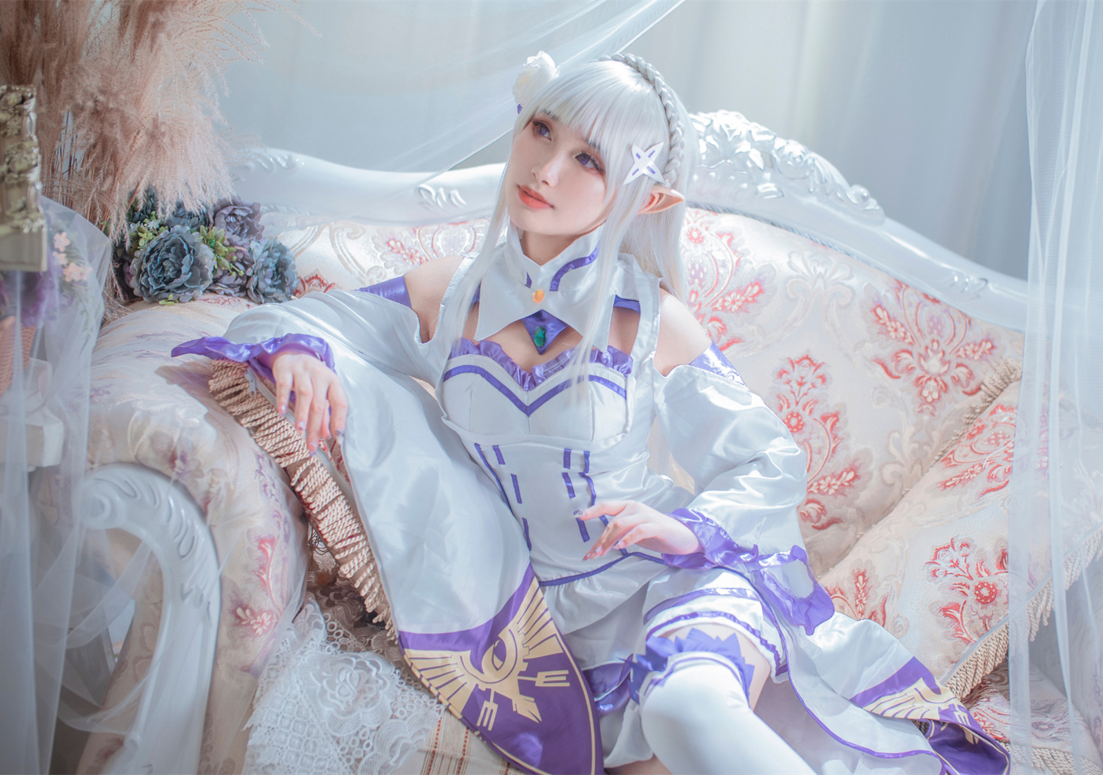 玥颜queen艾米莉亚cosplay7