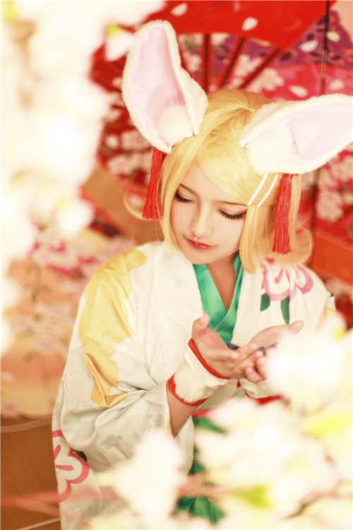 苡眠Vsinger镜音铃Cosplay5