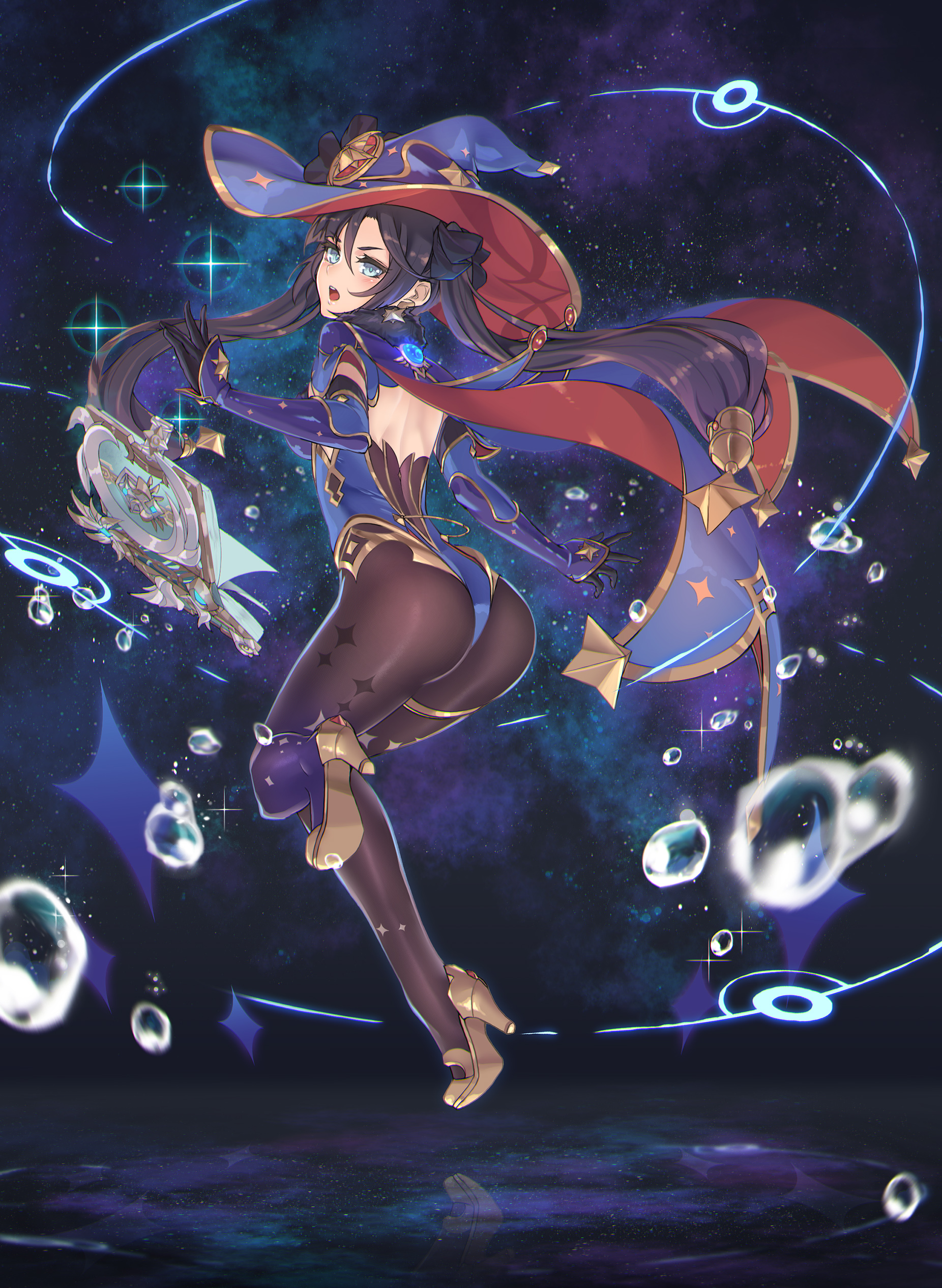 莫娜  pid:86074921 | 87932936  #动漫美图# #p站美图# #原神# #高清