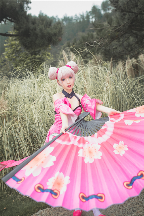 筱逆王者荣耀小乔Cosplay4