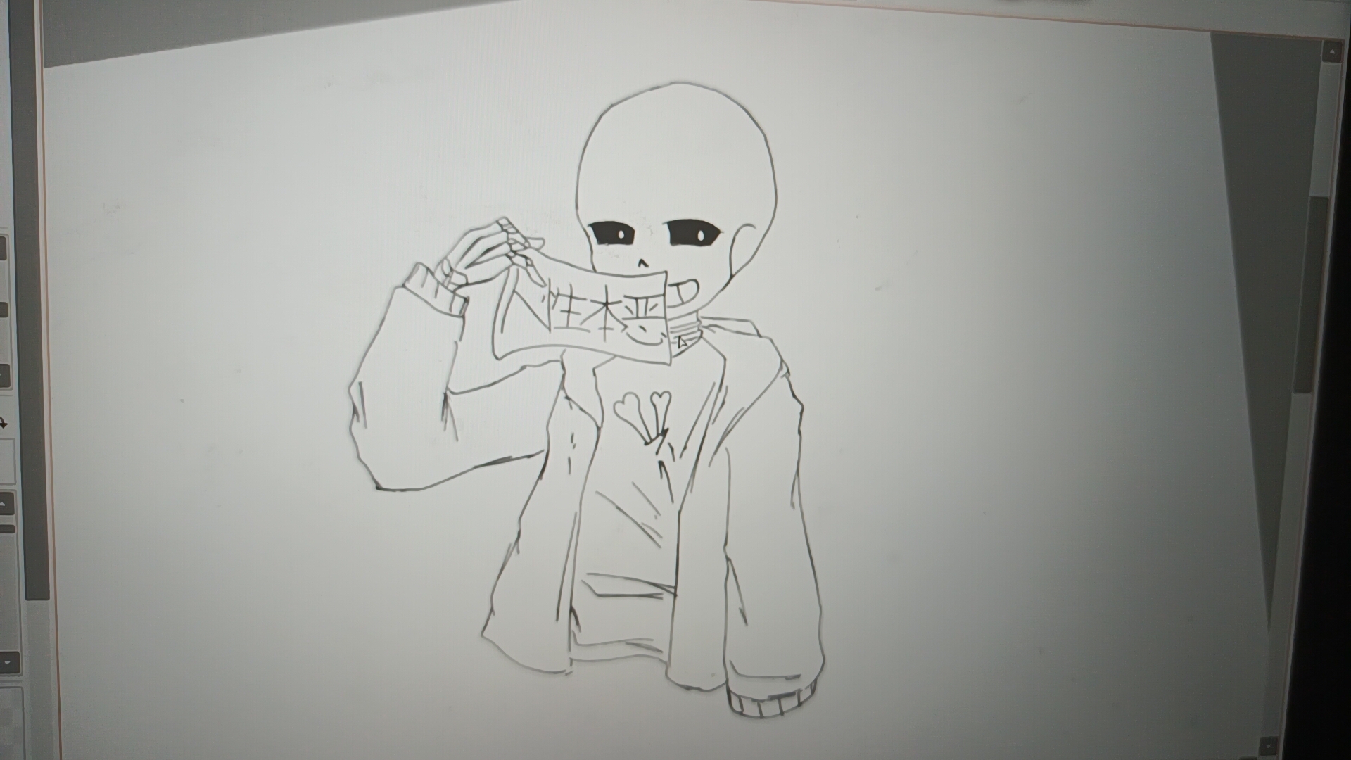 摸了個sans() 畫醜了抱歉