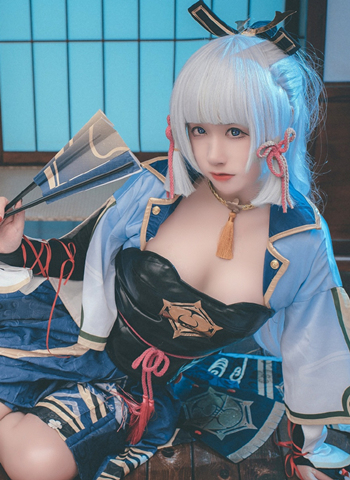 若美样Cosplay原神神里绫华