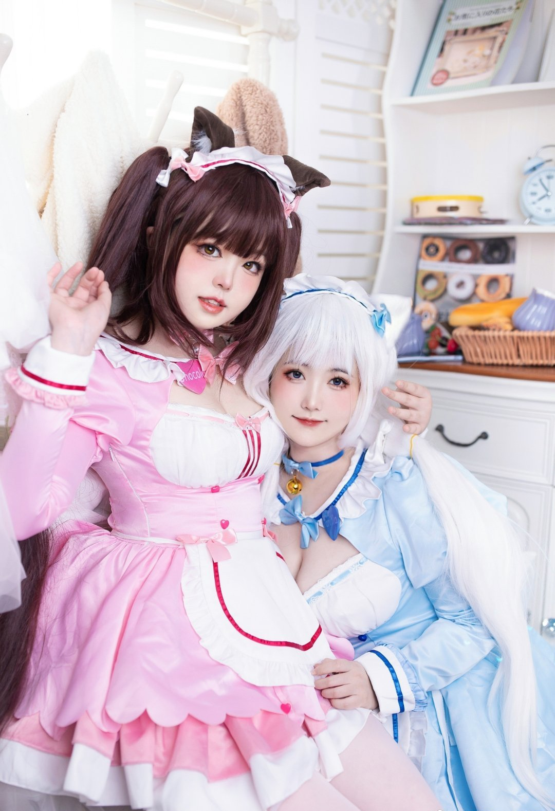 夹子是个妹摄桜沢一香子兰巧克力cosplay5