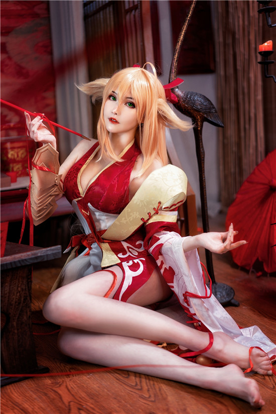 露兒大魔王狐妖小红娘涂山红红CosPlay7