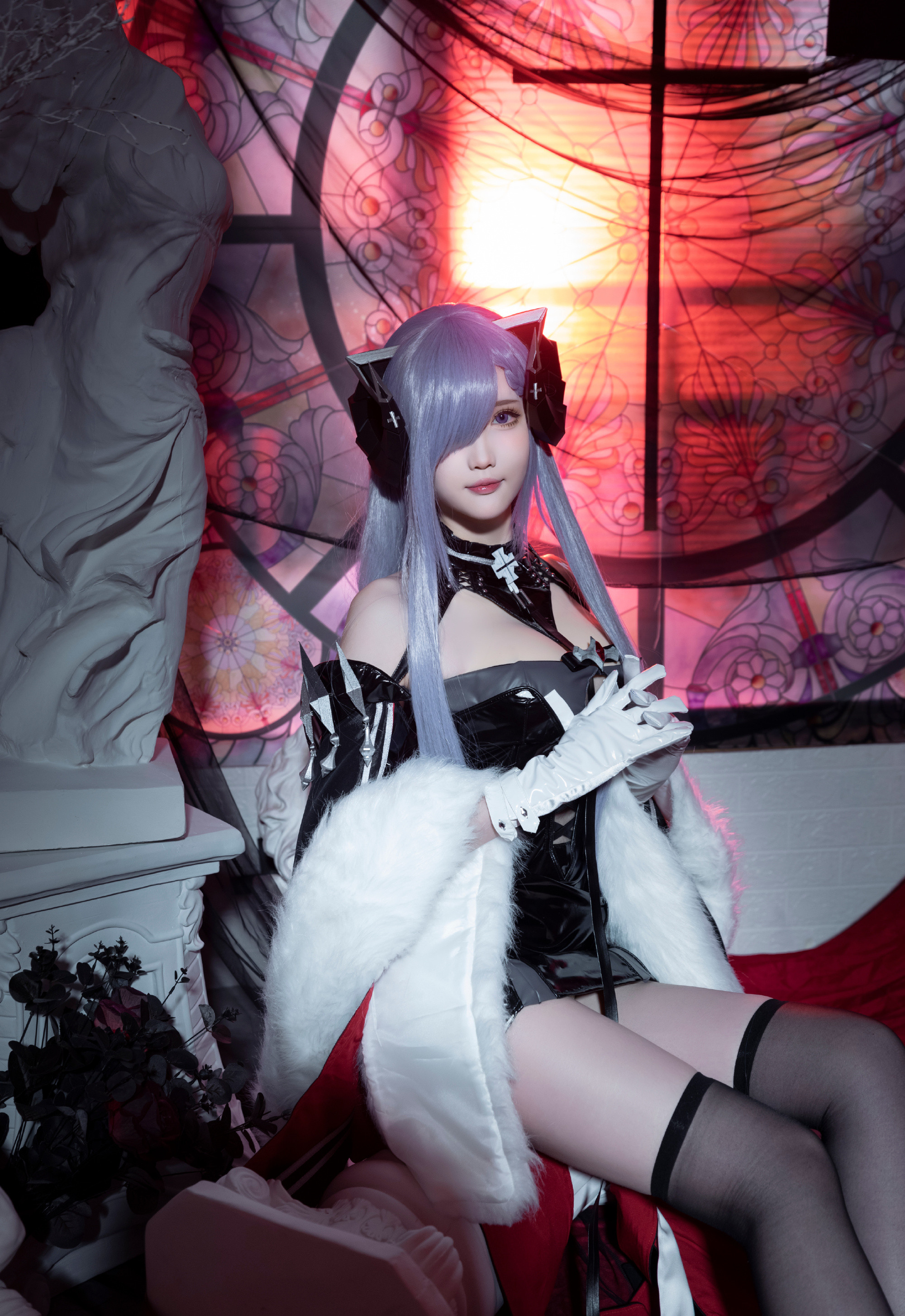 花兮_Honoka碧蓝航线奥古斯特冯帕塞瓦尔Cosplay7