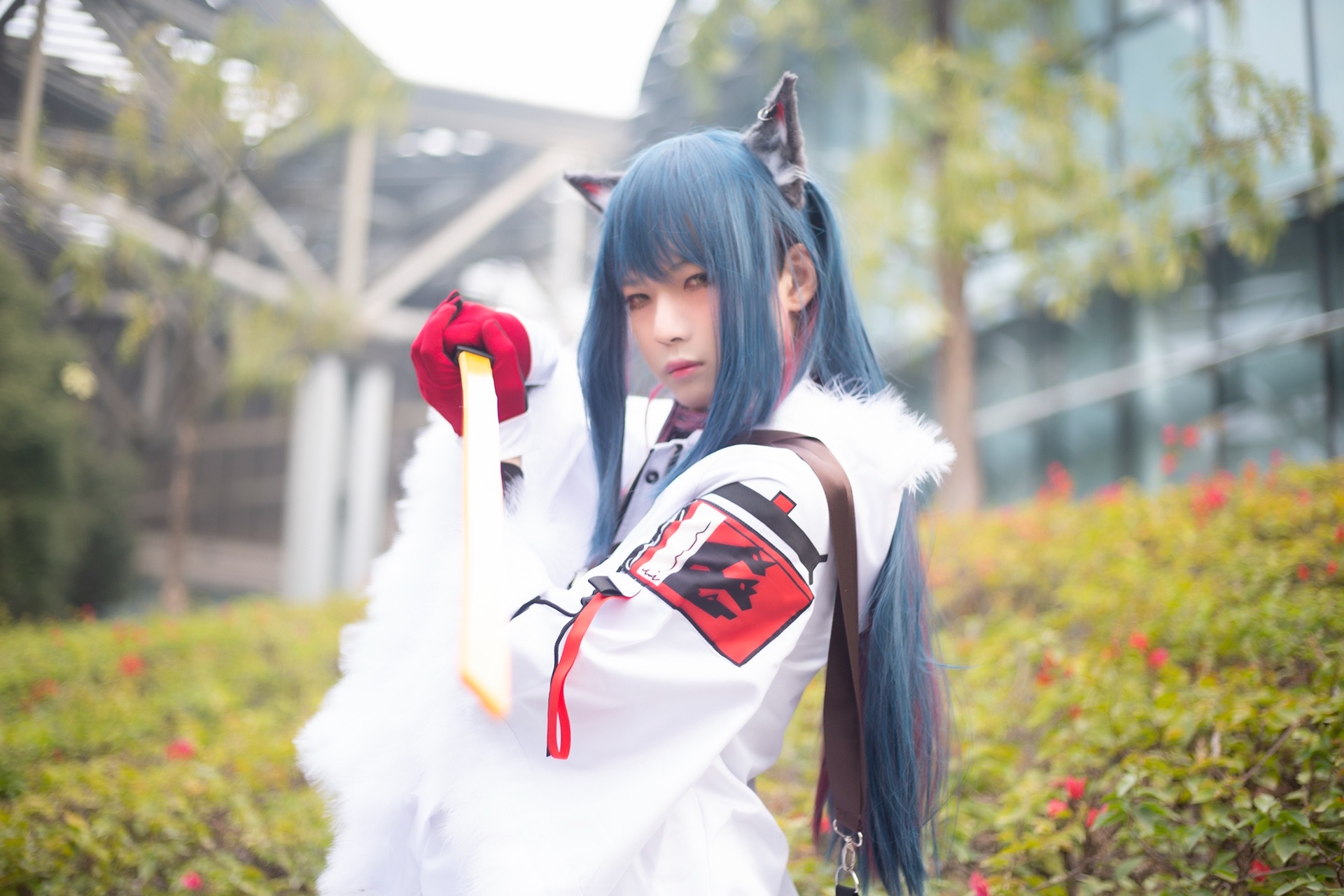 明日方舟 德克萨斯 寒武纪 寒冬信使 摄影:平浪浏览:1.