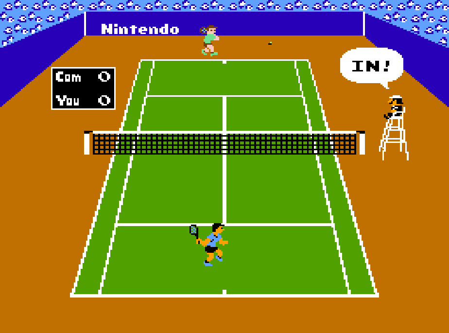 FC 网球 Tennis 游戏截图