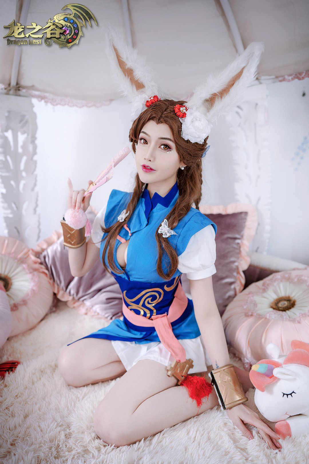 露兒大魔王龙之谷百里香CosPlay6