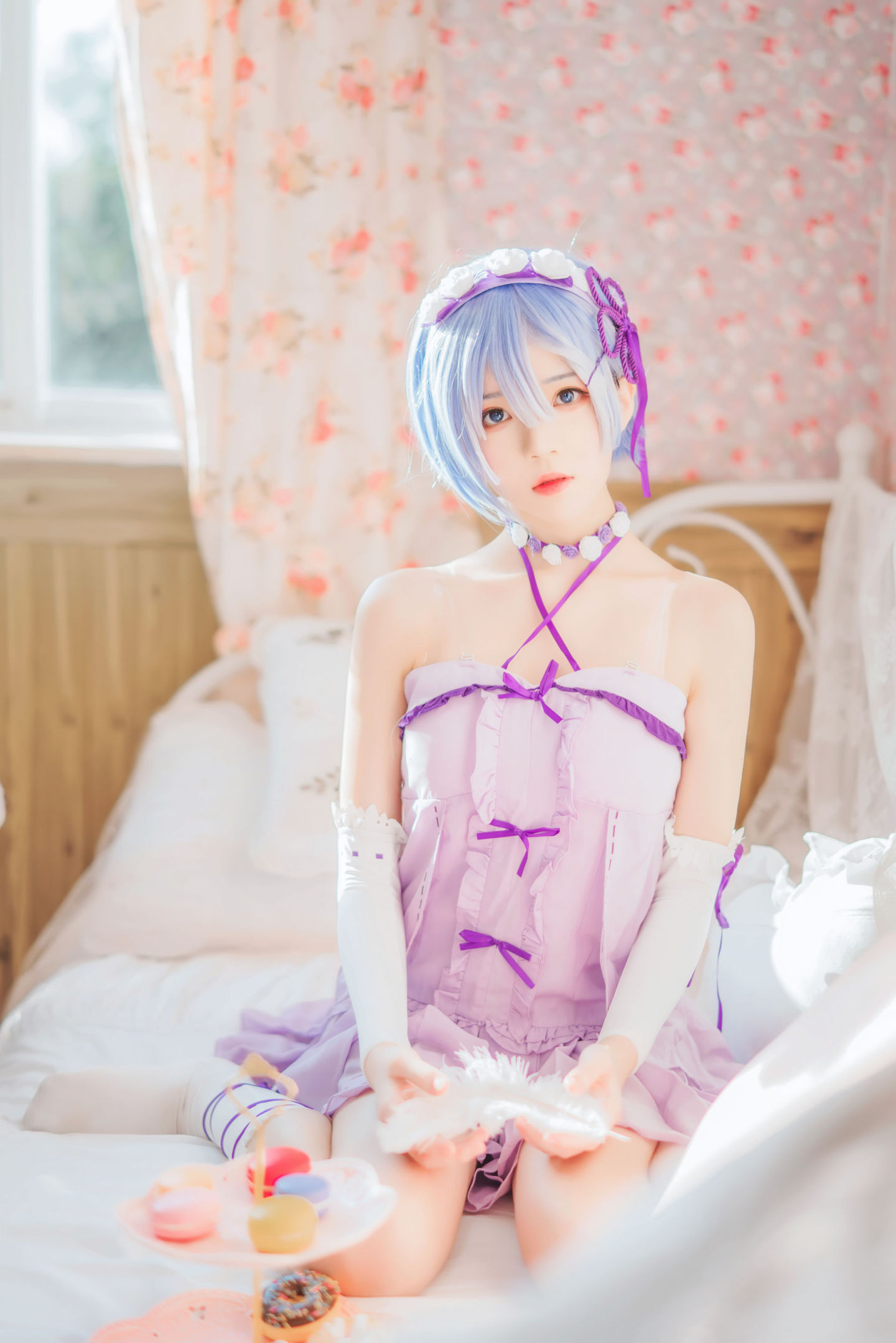 桜桃喵从零开始的世界蕾姆cosplay1