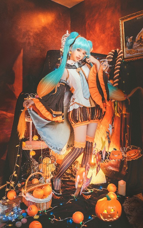 岩栖初音未来cosplay2