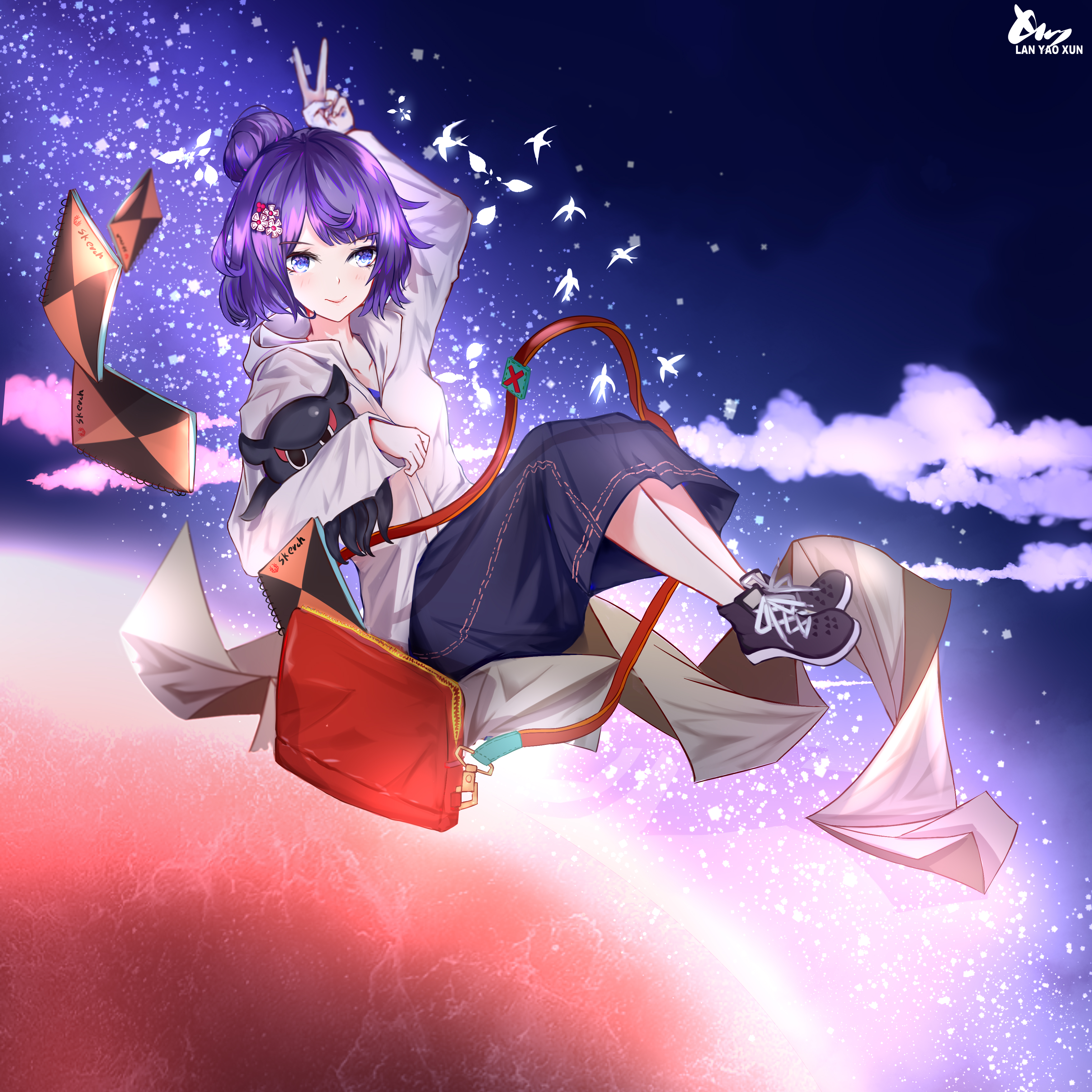 画一个,fgo葛饰北斋,后续上传视频.