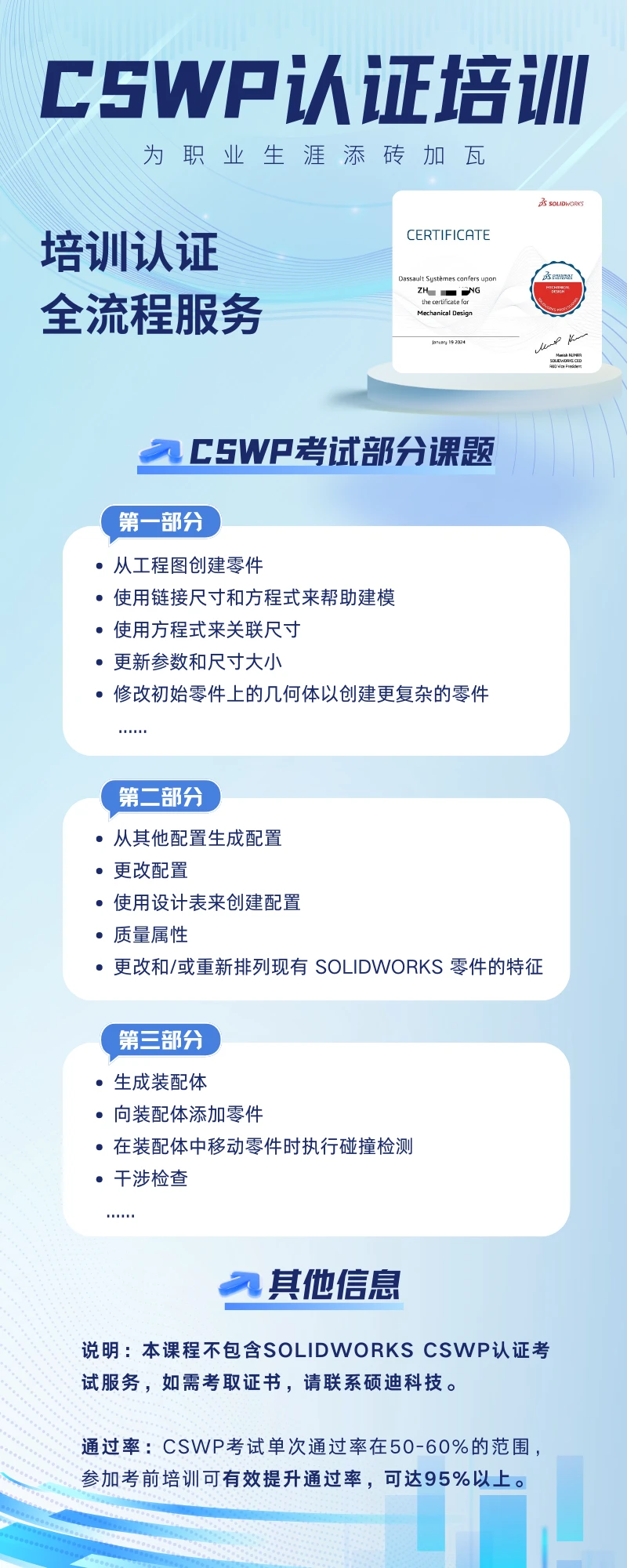 SOLIDWORKS CSWP认证培训课程_哔哩哔哩_bilibili
