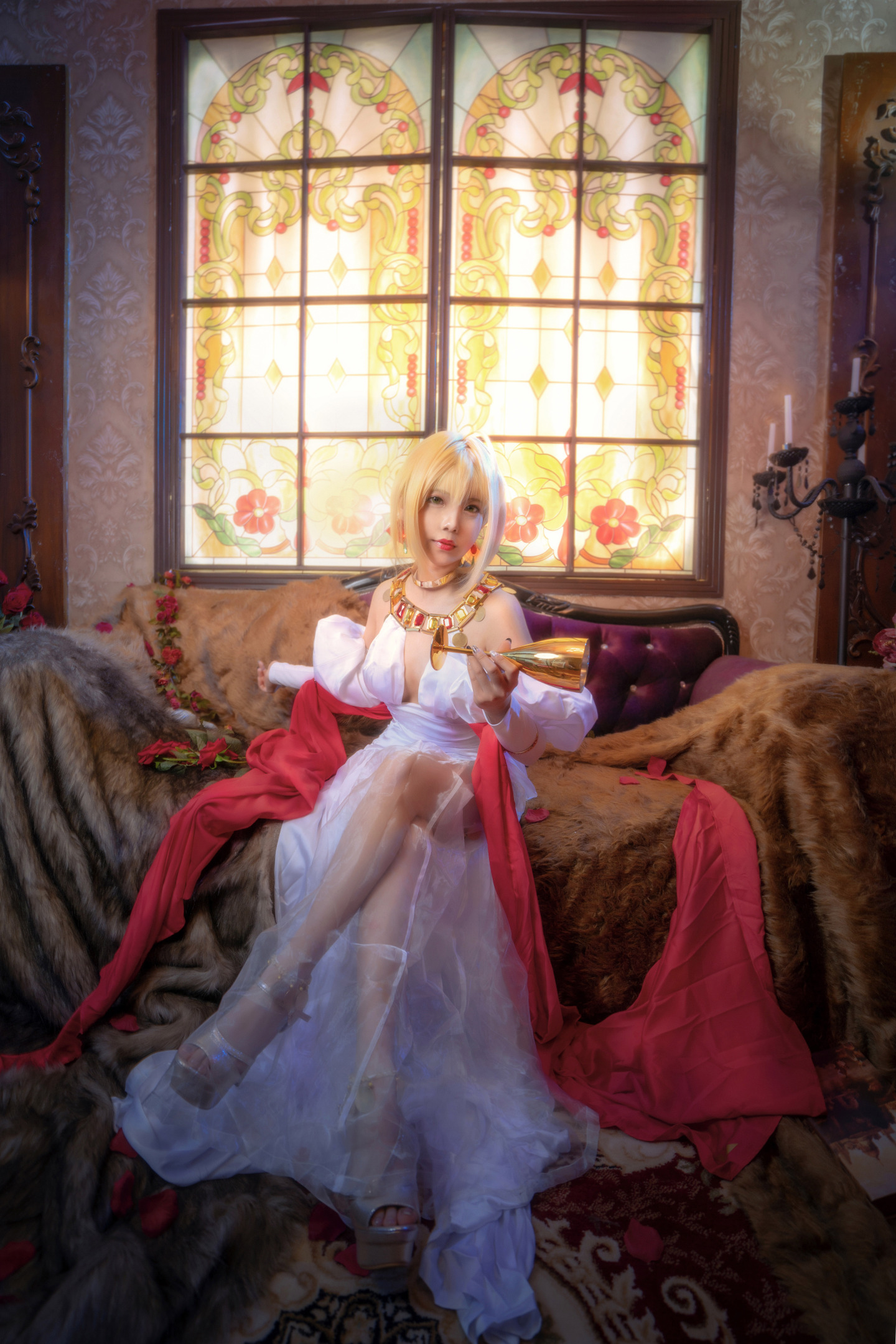 夜七Lucille-Fate grand order尼禄cosplay1