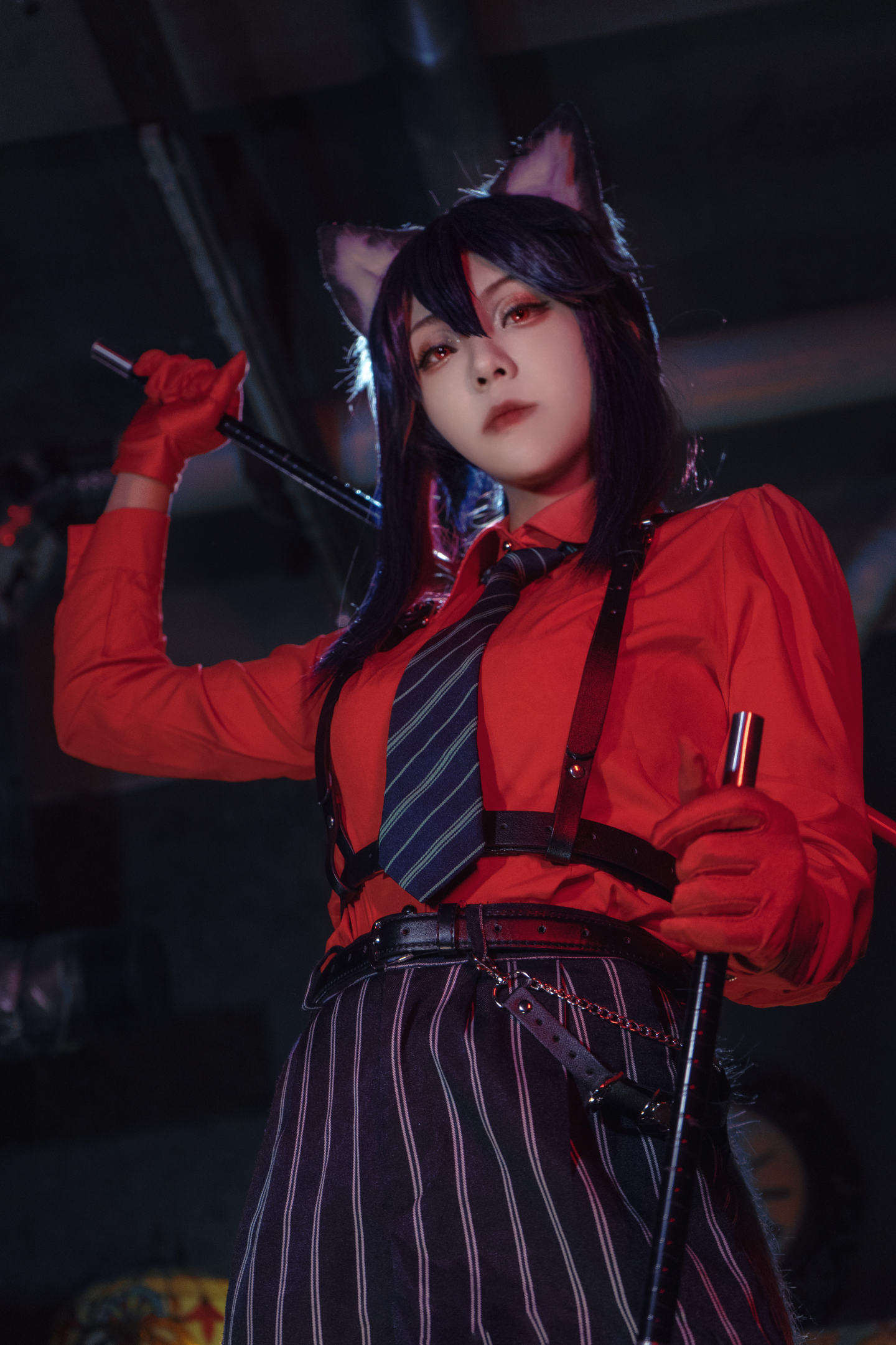 小艺明日方舟德克萨斯cosplay3