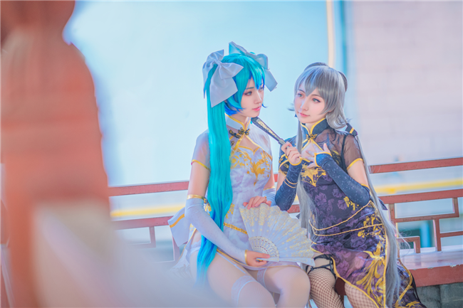 辰苏苏灼耀Vsinger初音未来洛天依cosplay2