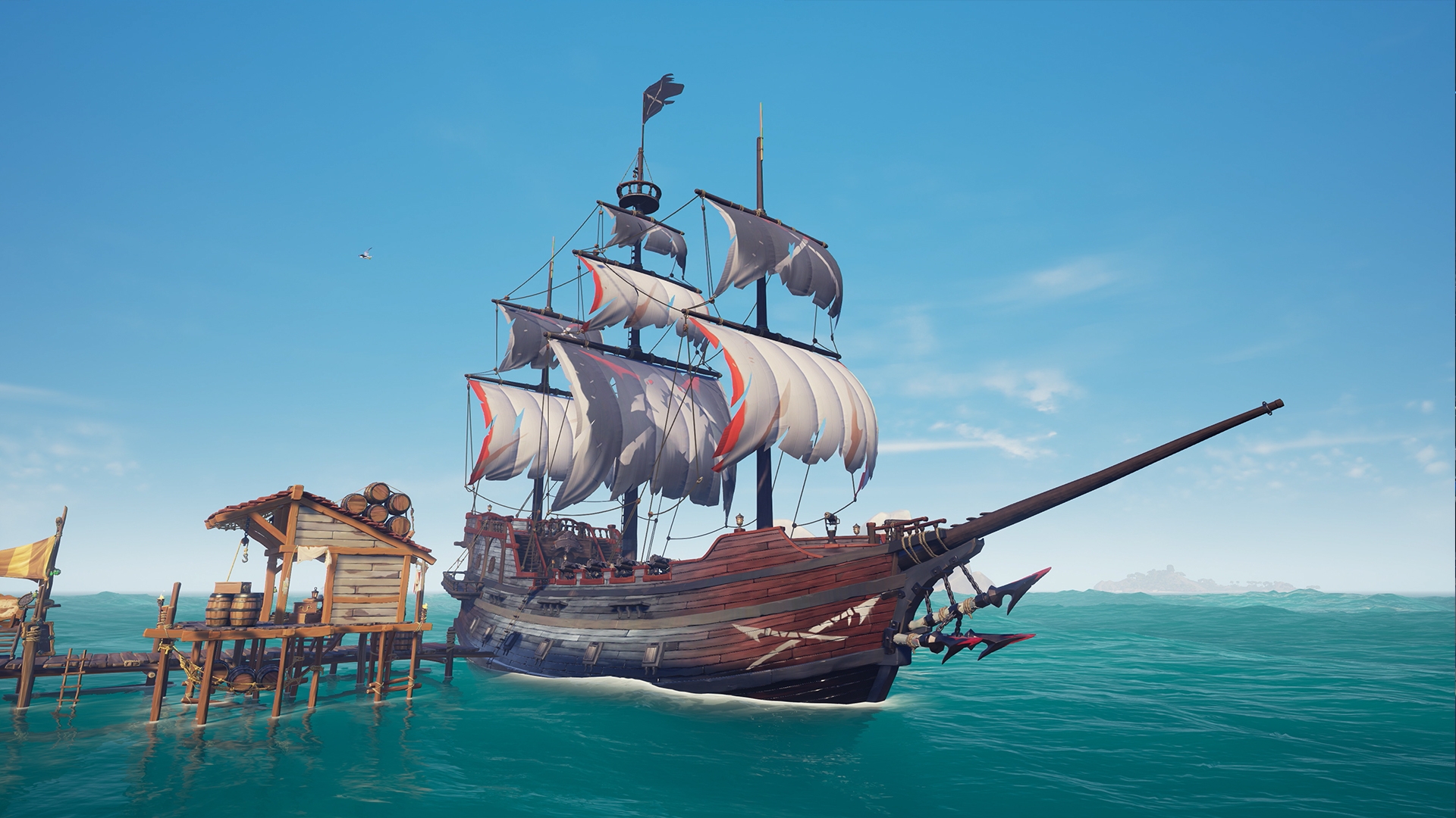 sea of thieves##海盗##盗贼之海# 开船你们都怎么搭配的? 一整套?