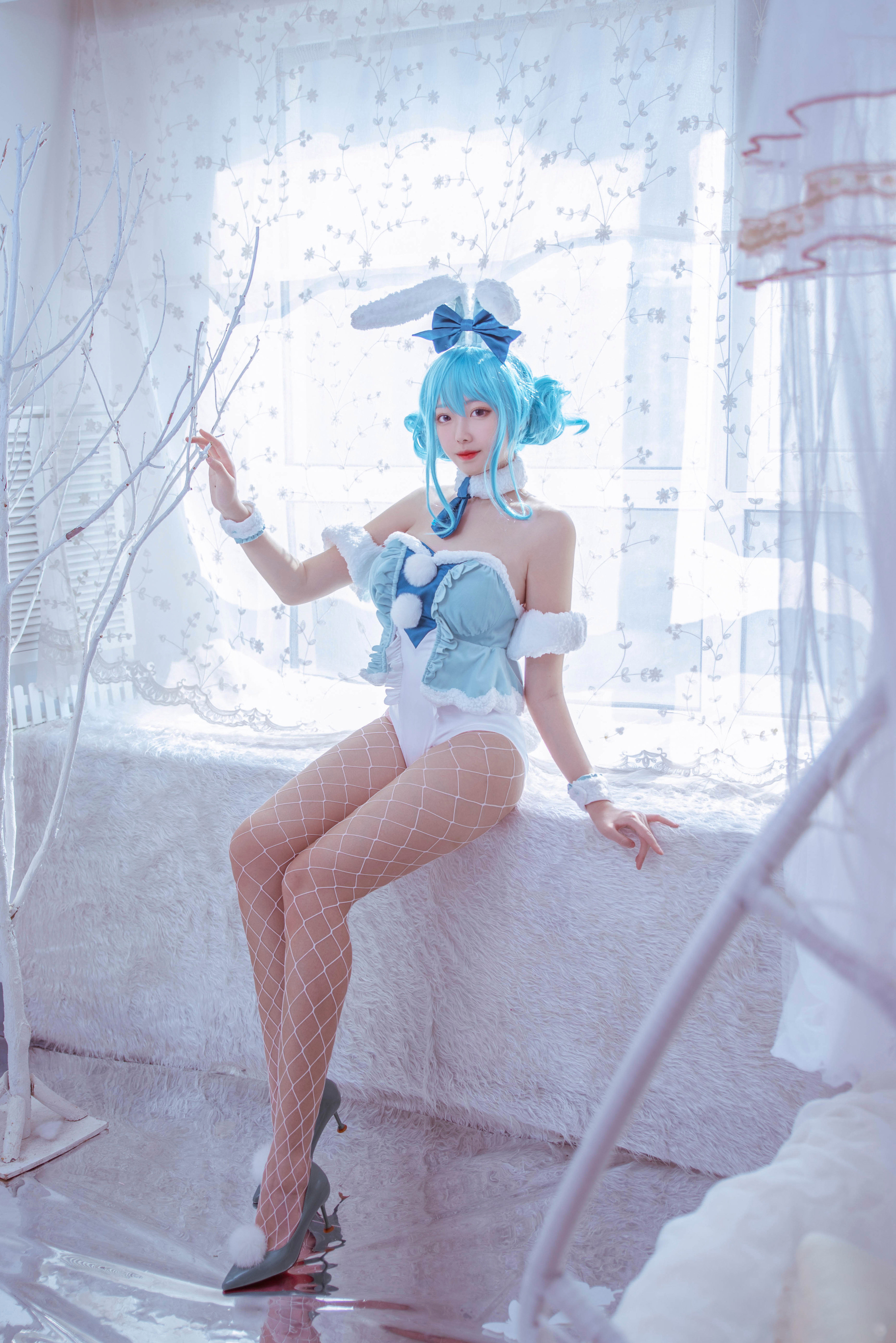 想不到名字的阿八初音兔女郎cosplay2