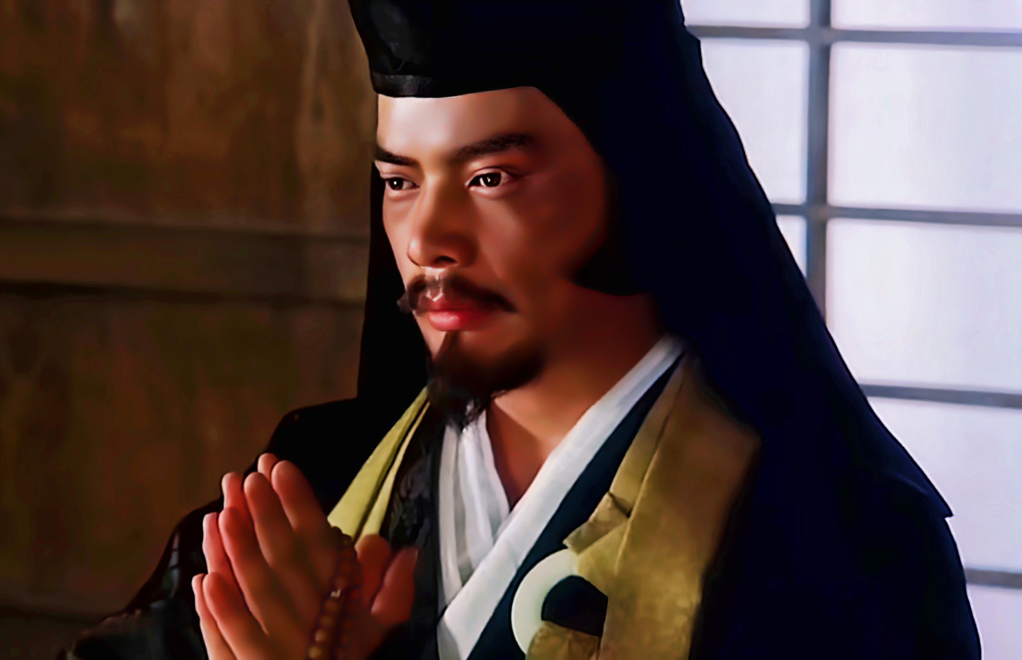 图像修复   天正元年 上杉谦信像