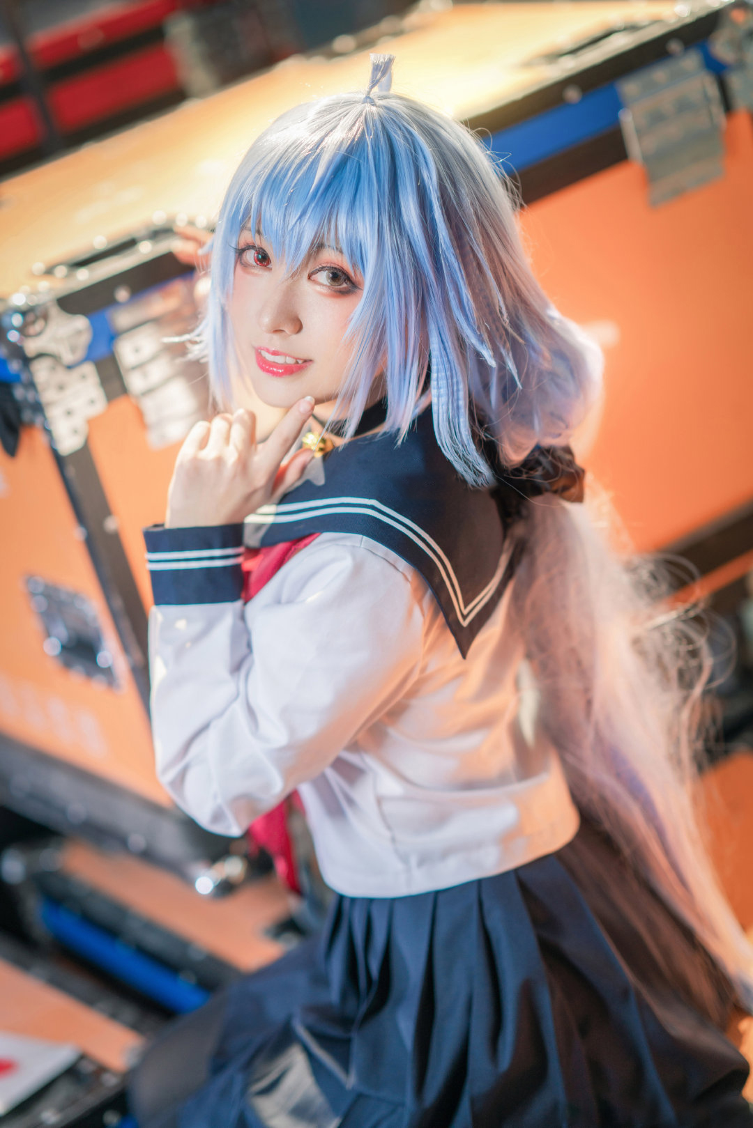 外星嫣子_Yan碧蓝航线尼古拉斯CosPlay8