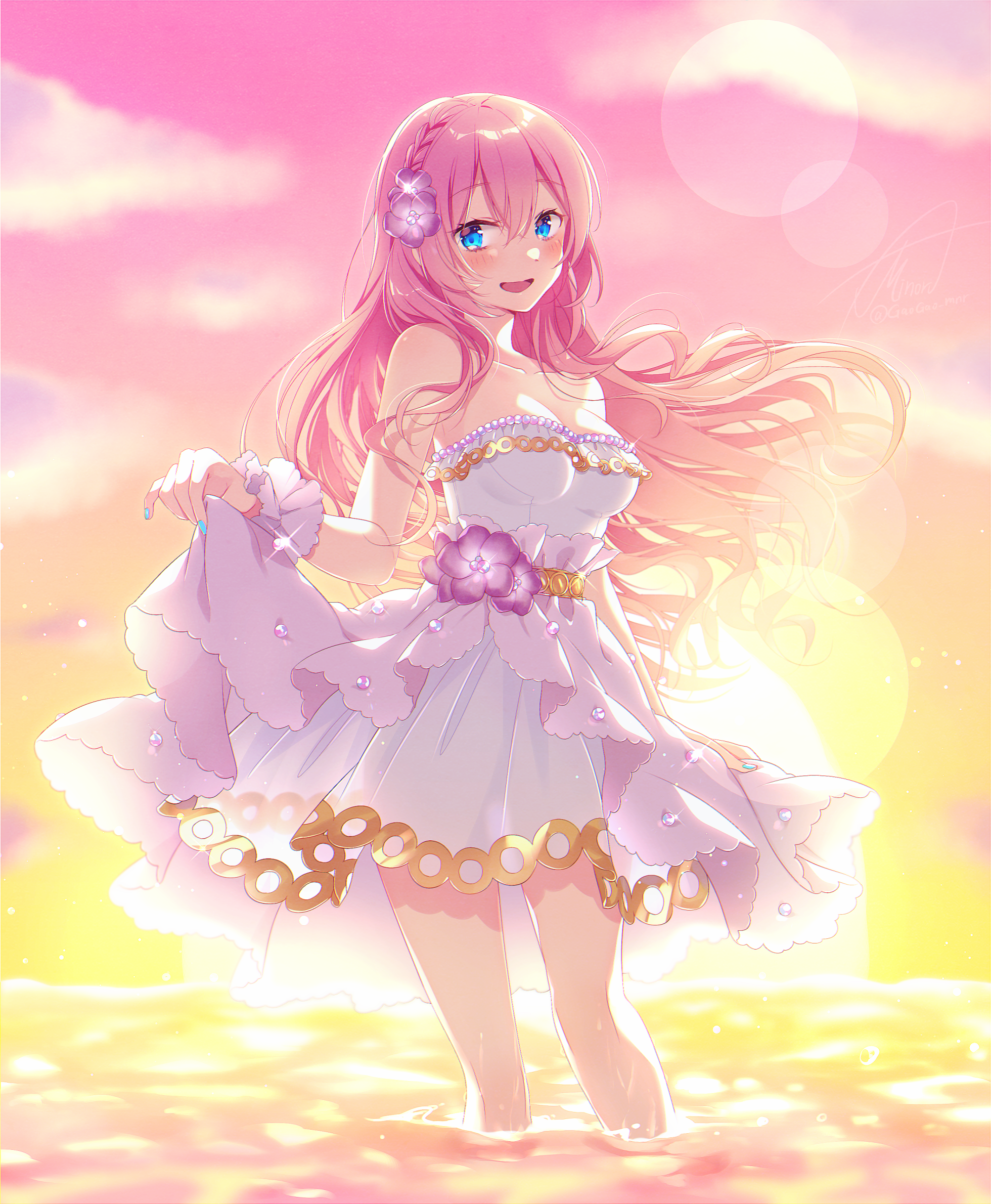 member: 朝颜みのる#动漫美图##动漫壁纸##画师推荐