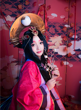 筱逆Cosplay阴阳师辉夜姬