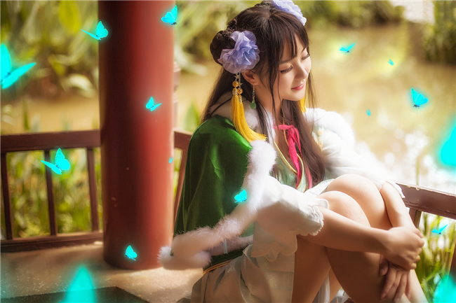 瑶音三国杀孙鲁育CosPlay5