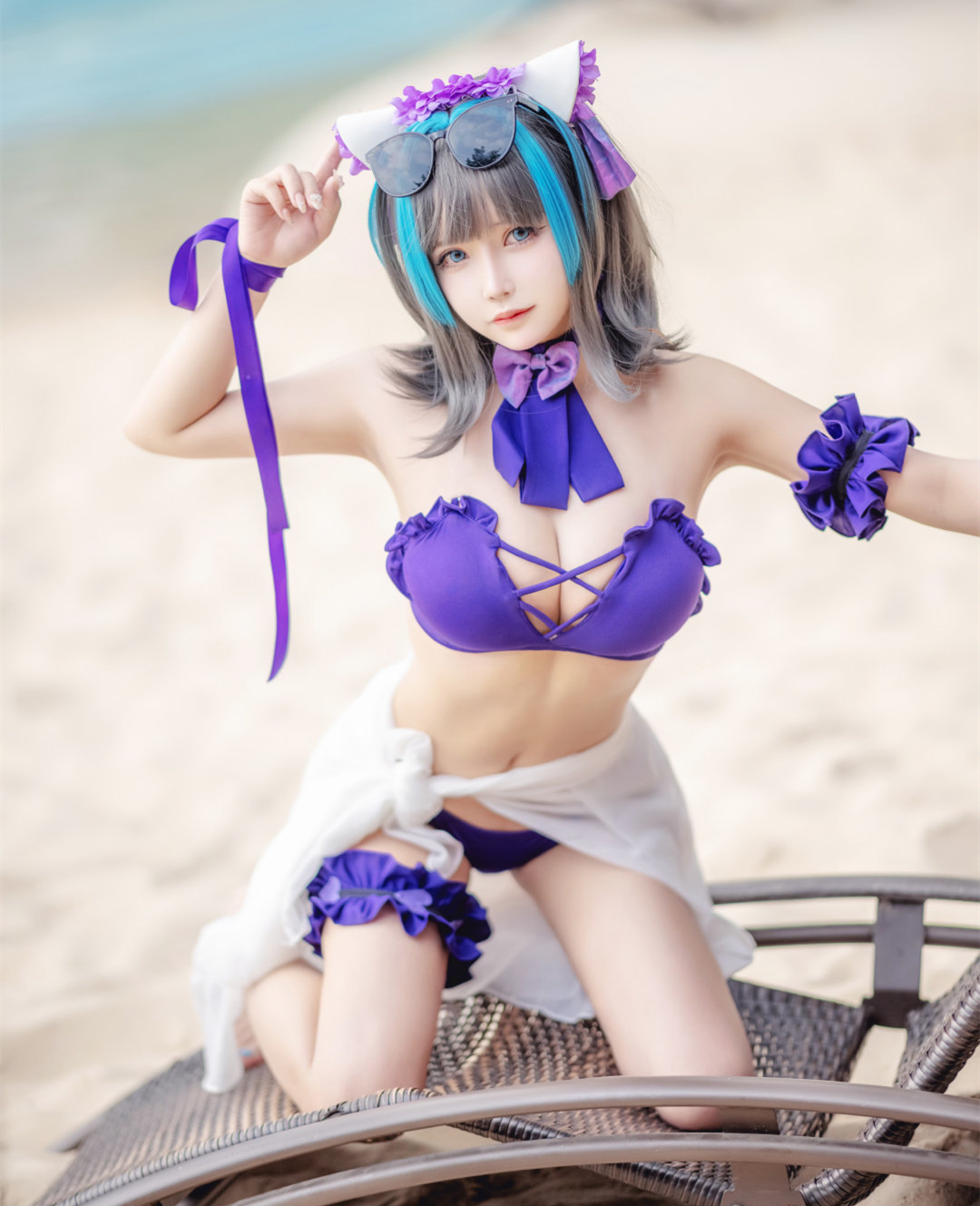 中岛莫之子i碧蓝航线柴郡CosPlay7