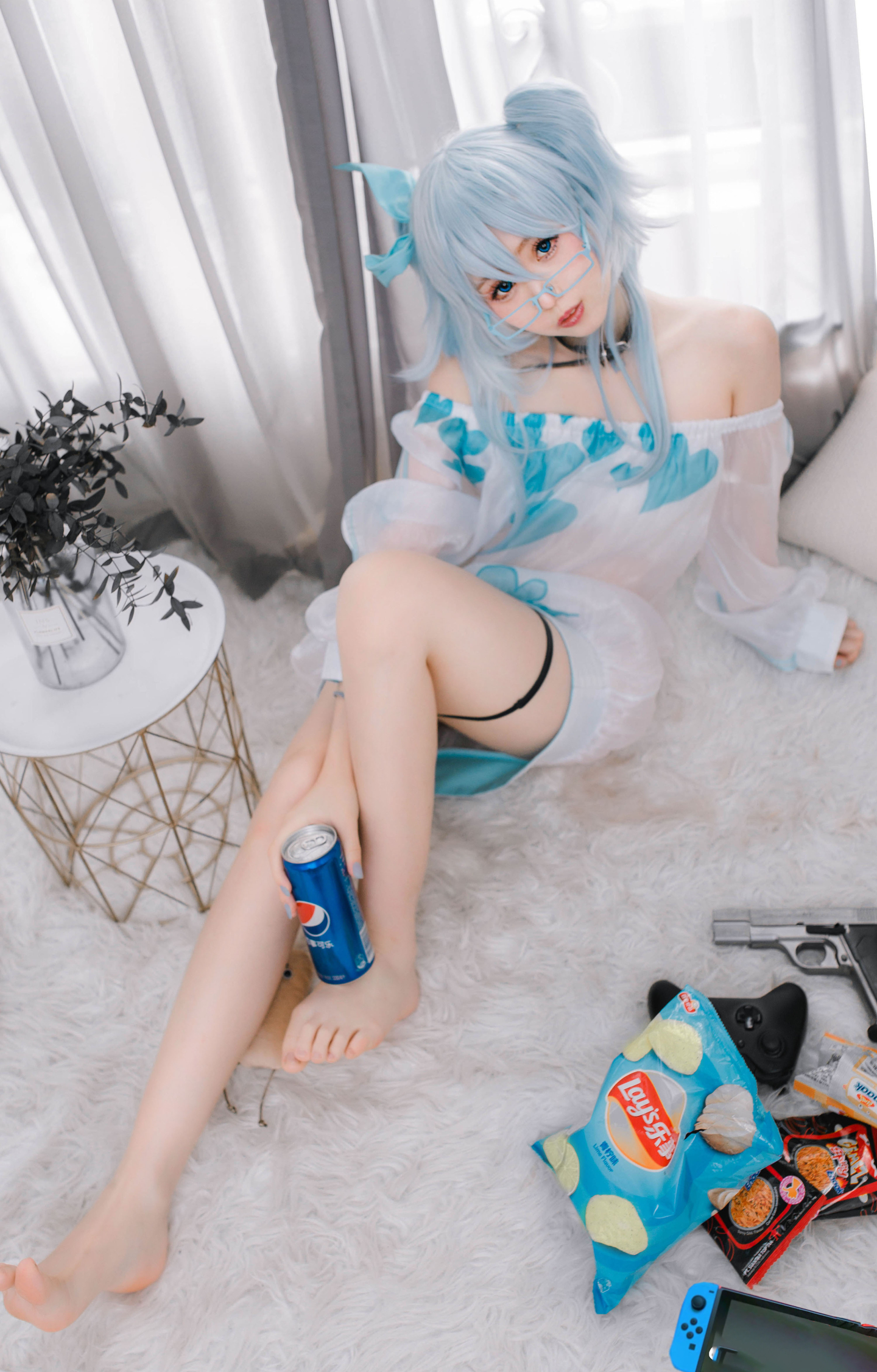 风霖霖Satori少女前线pa15奇妙山药饼cosplay5