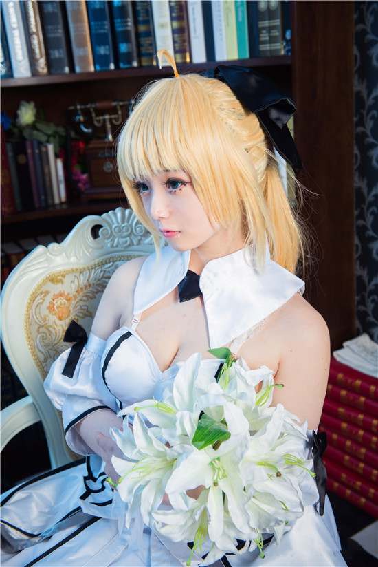 糖酱阿尔托利亚潘德拉贡cosplay5