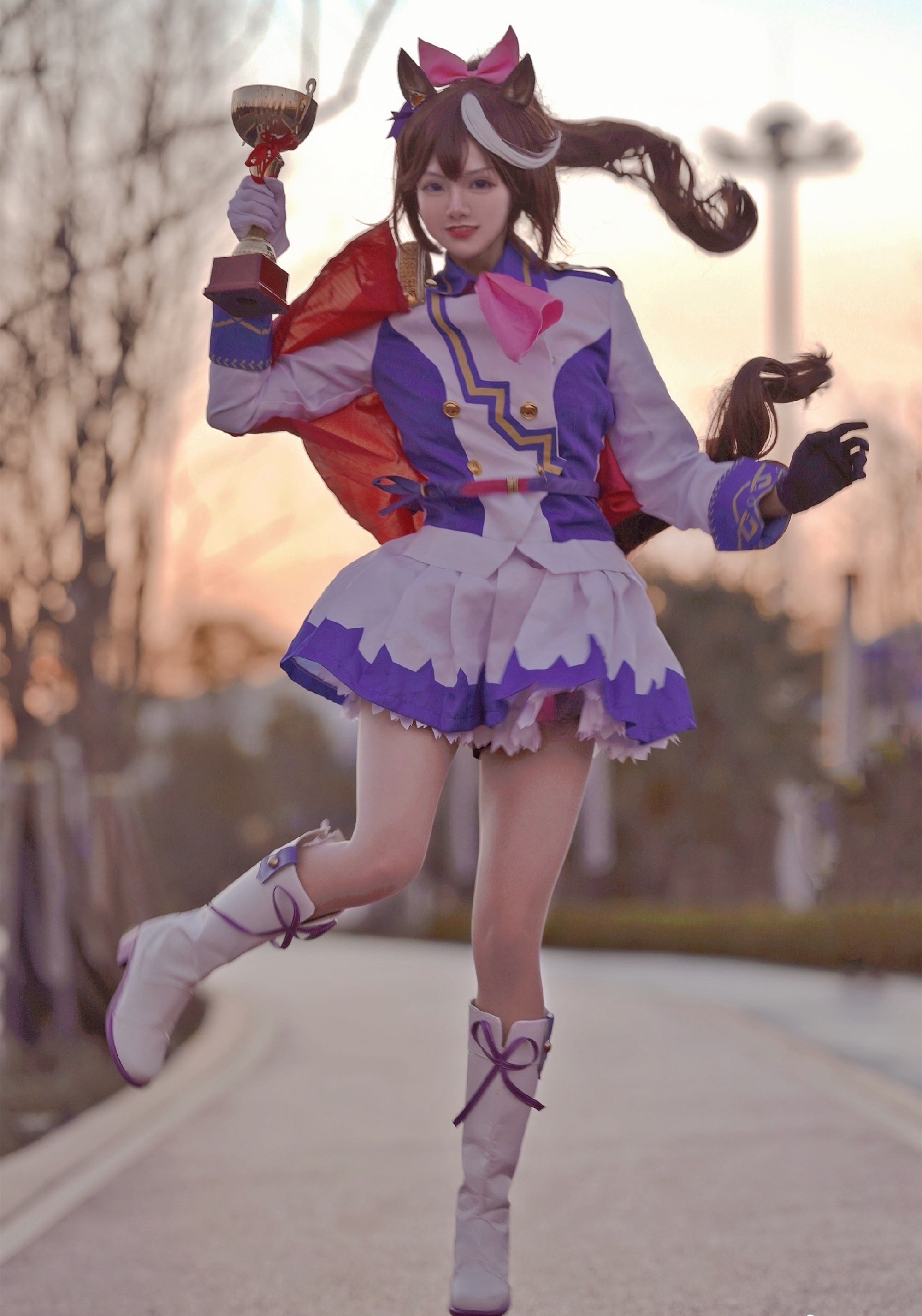 目白鹿东海帝皇cosplay1