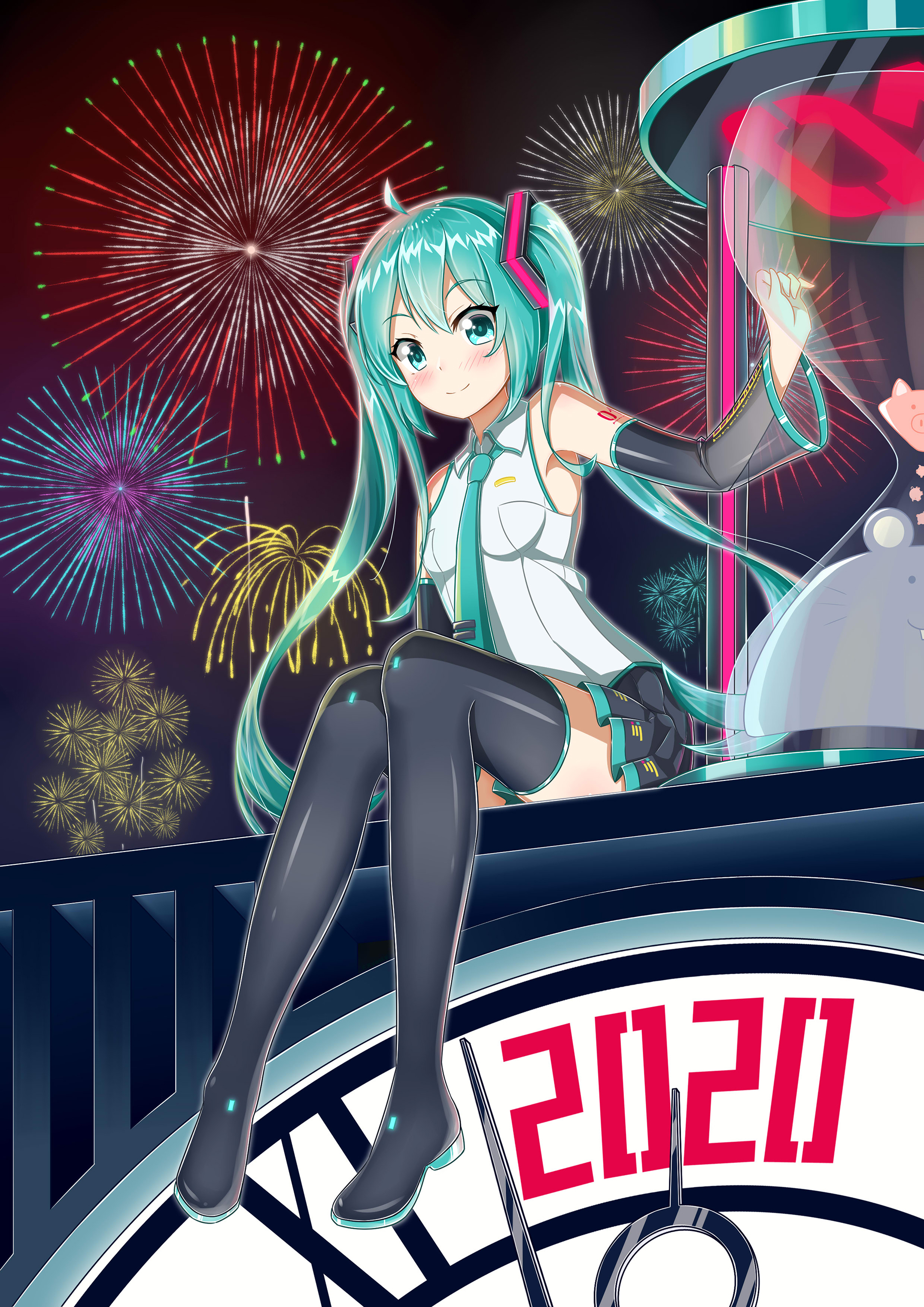 2020跨年miku