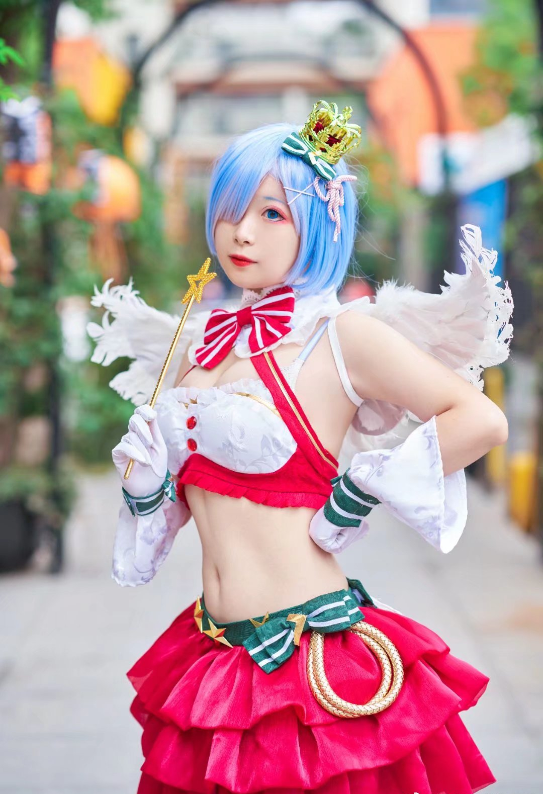 策宝卷卷卷不动re从零开始的异世界生活蕾姆圣诞装cosplay4