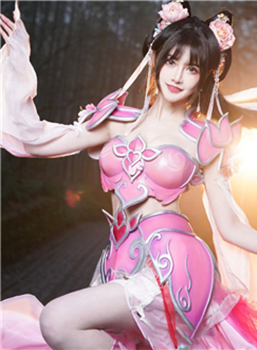 露兒大魔王Cosplay蜀门手游百花