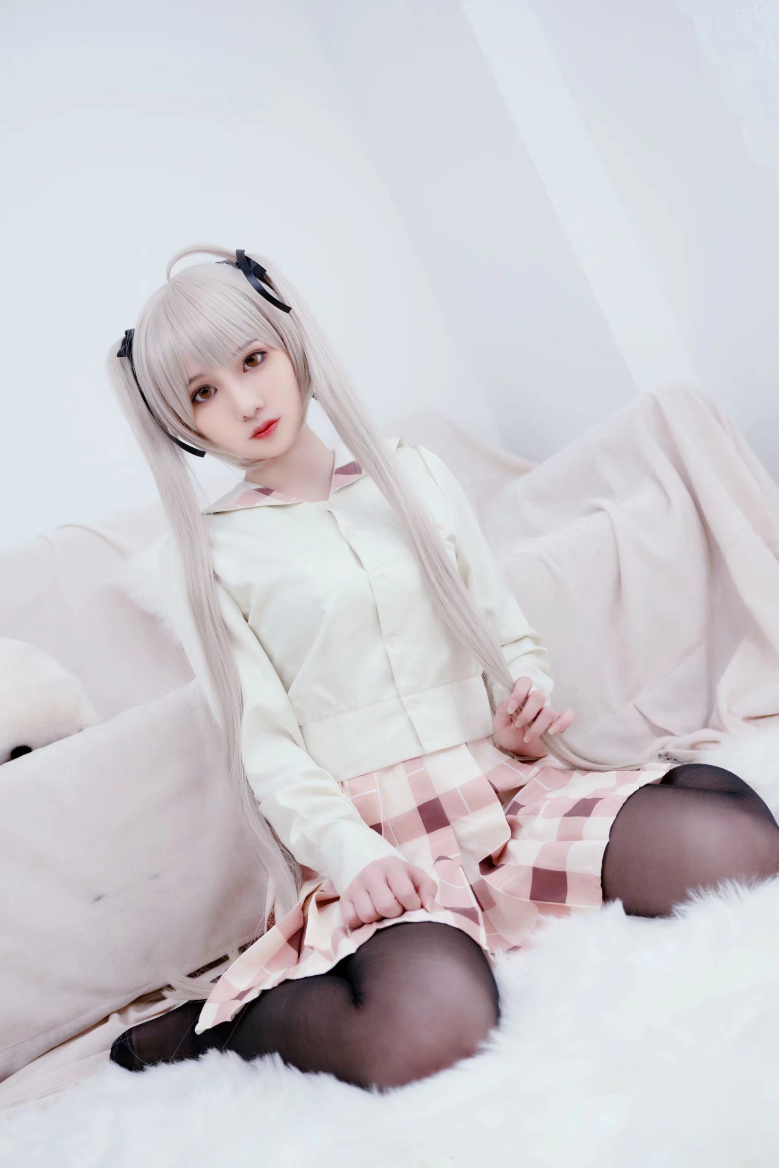 凌凌子穹妹制服cosplay3