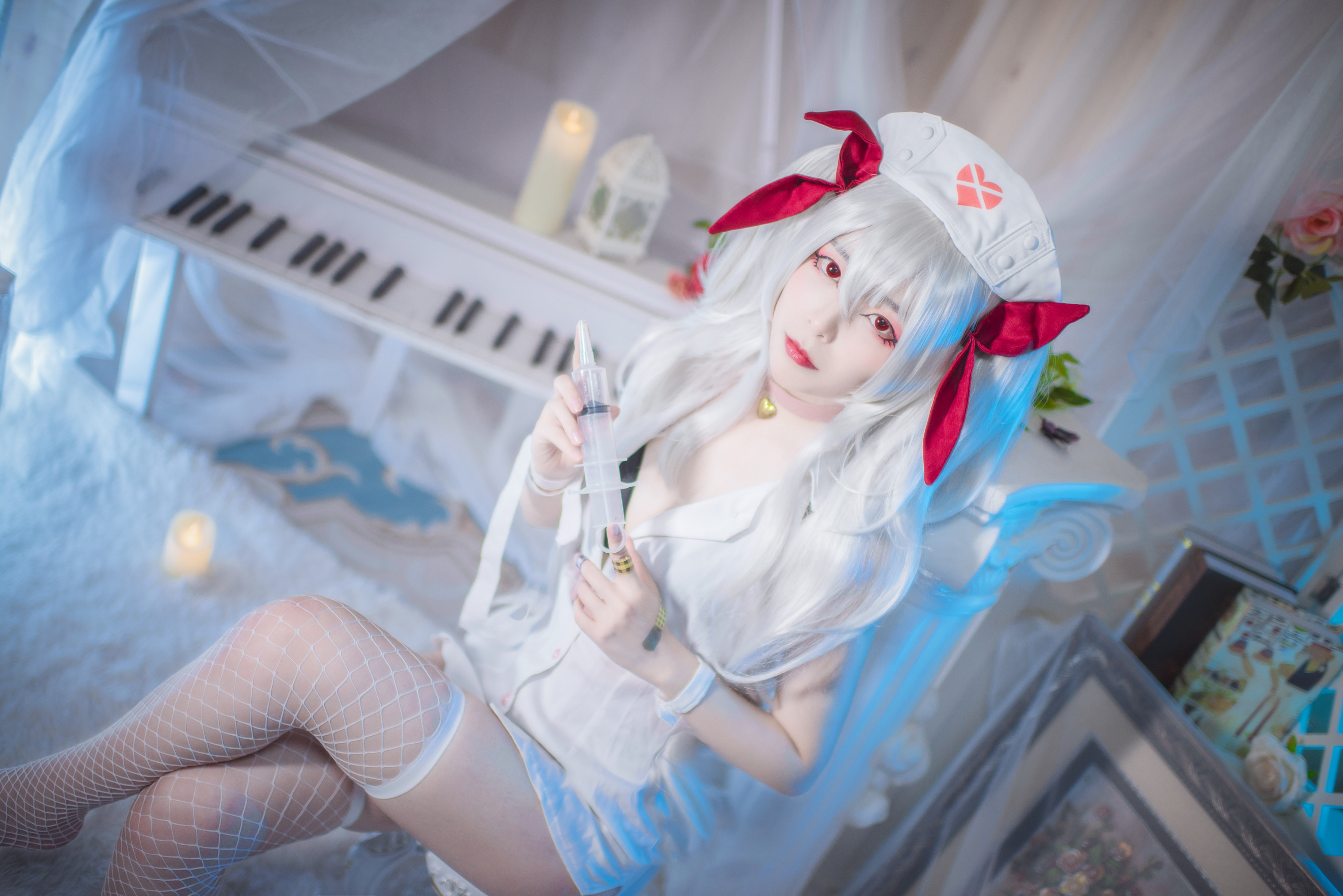 ShiQi十七骷碧蓝航线吸血鬼Cosplay7