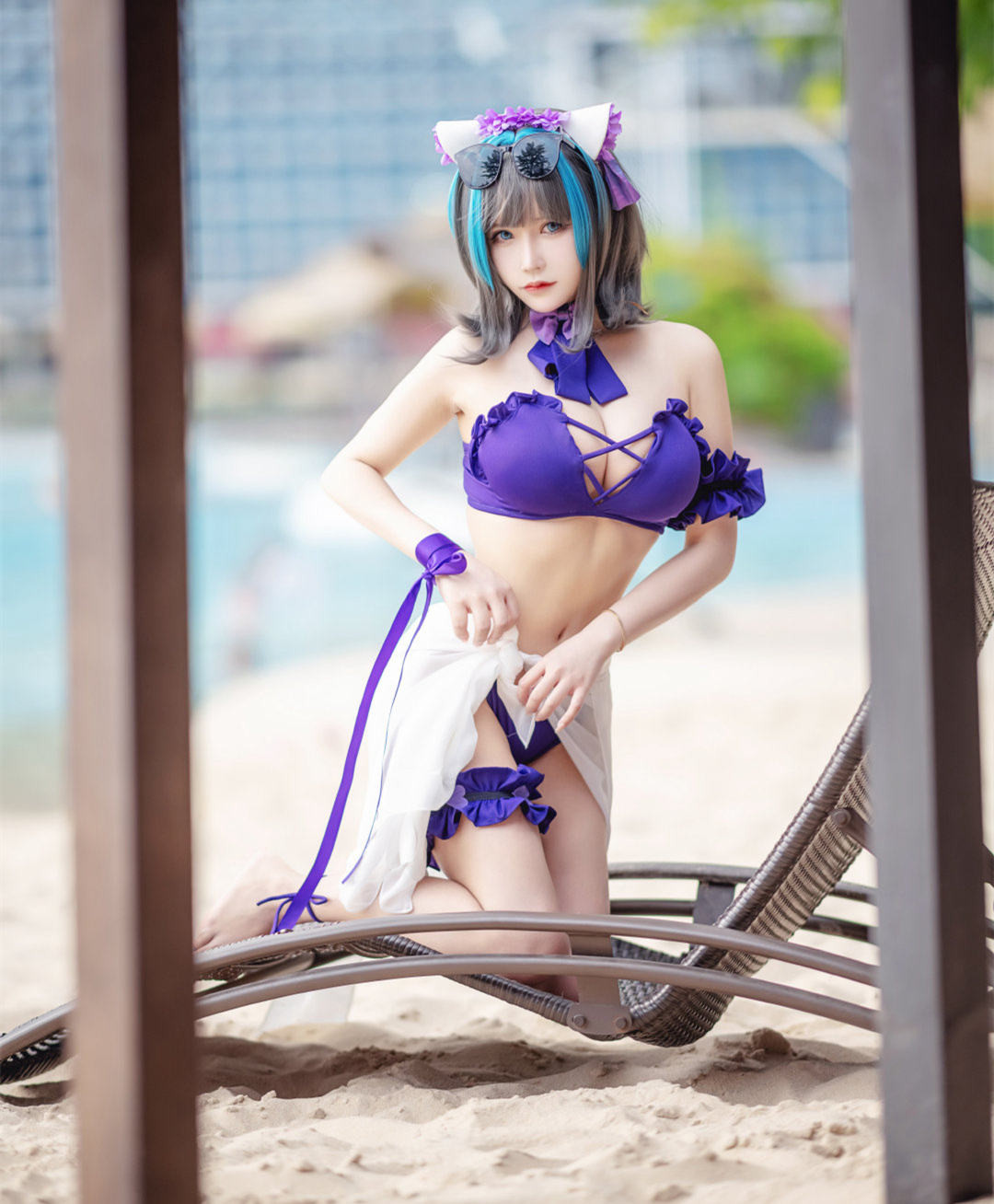 中岛莫之子i碧蓝航线柴郡CosPlay9